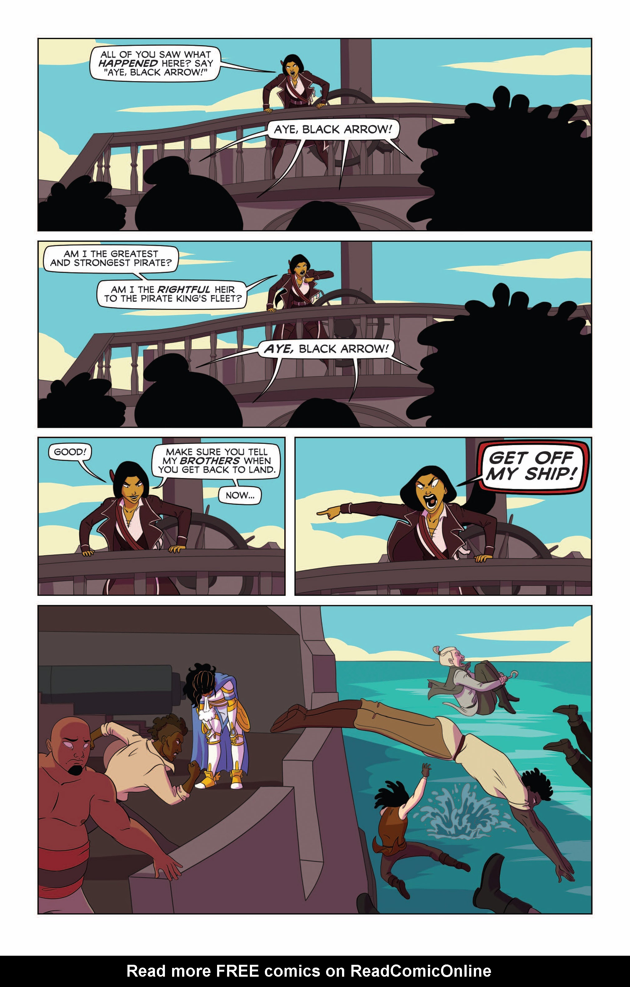 Read online Princeless: The Pirate Princess comic -  Issue # Full - 106