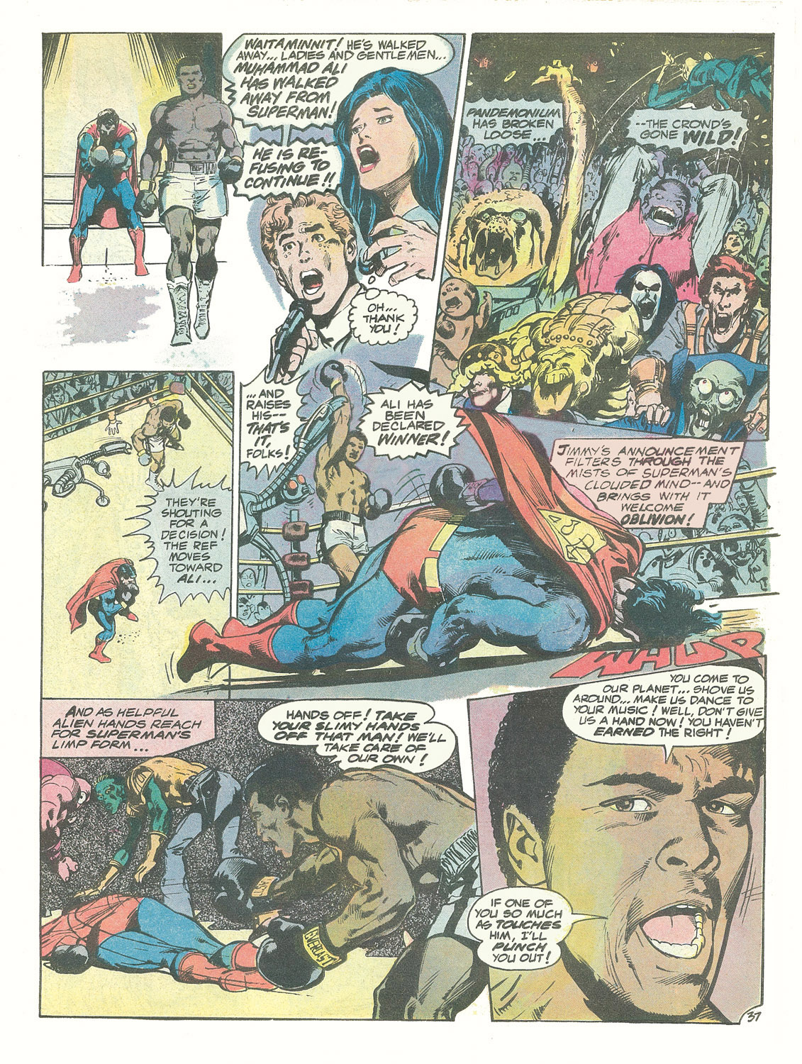 Read online Superman vs Muhammad Ali (1978) comic -  Issue # Full - 35