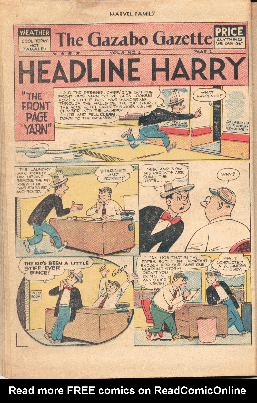 Read online The Marvel Family comic -  Issue #87 - 12