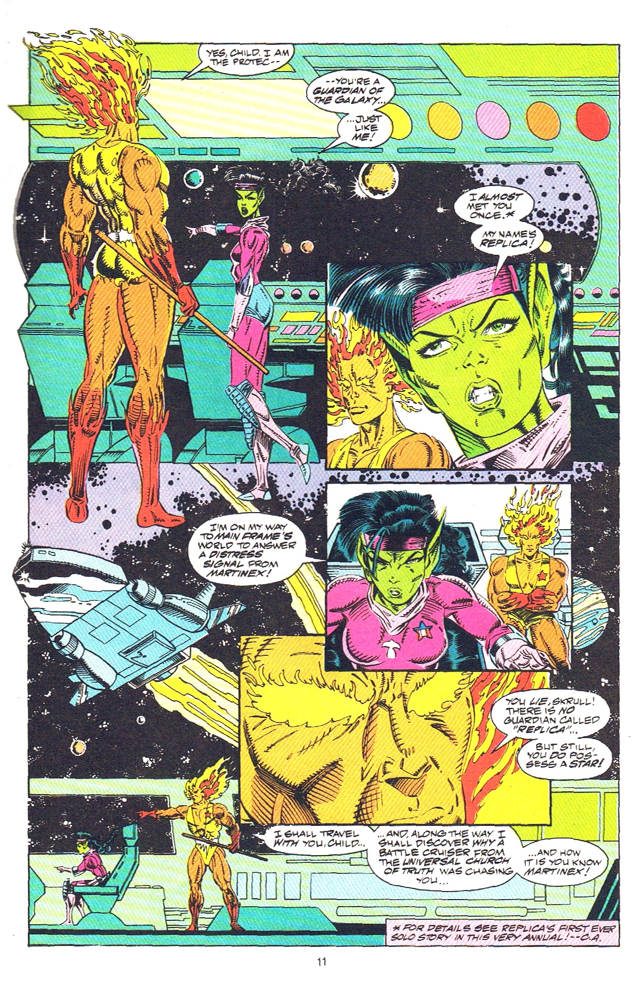 Read online Guardians of the Galaxy (1990) comic -  Issue # _Annual 2 - 12