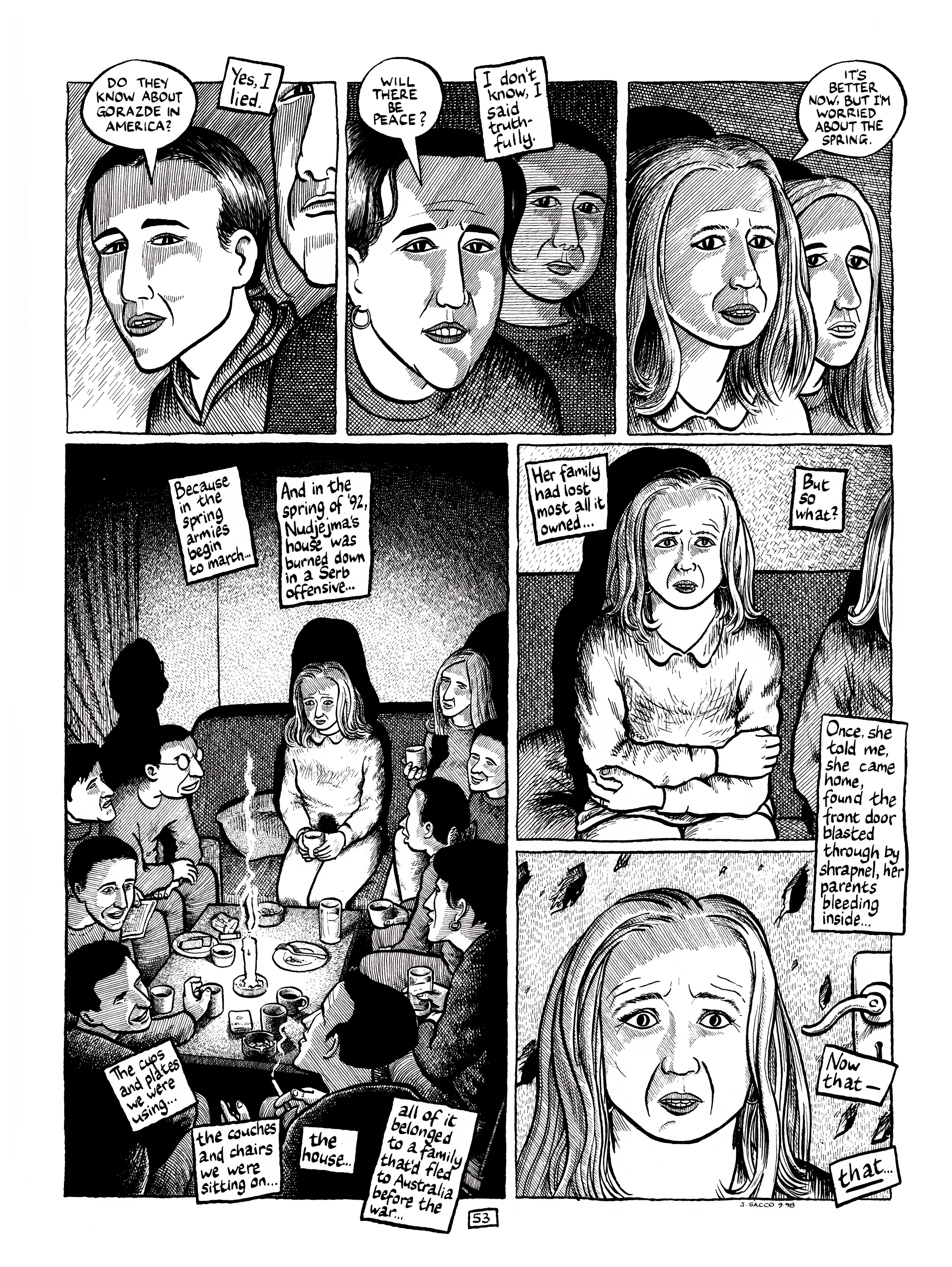 Read online Safe Area Goražde comic -  Issue # TPB (Part 1) - 91