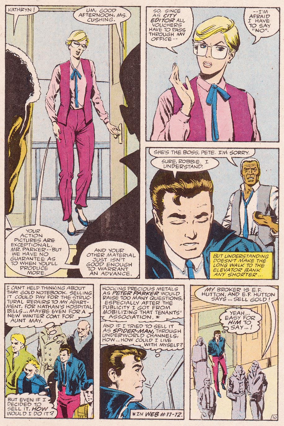 Read online Web of Spider-Man (1985) comic -  Issue #14 - 11