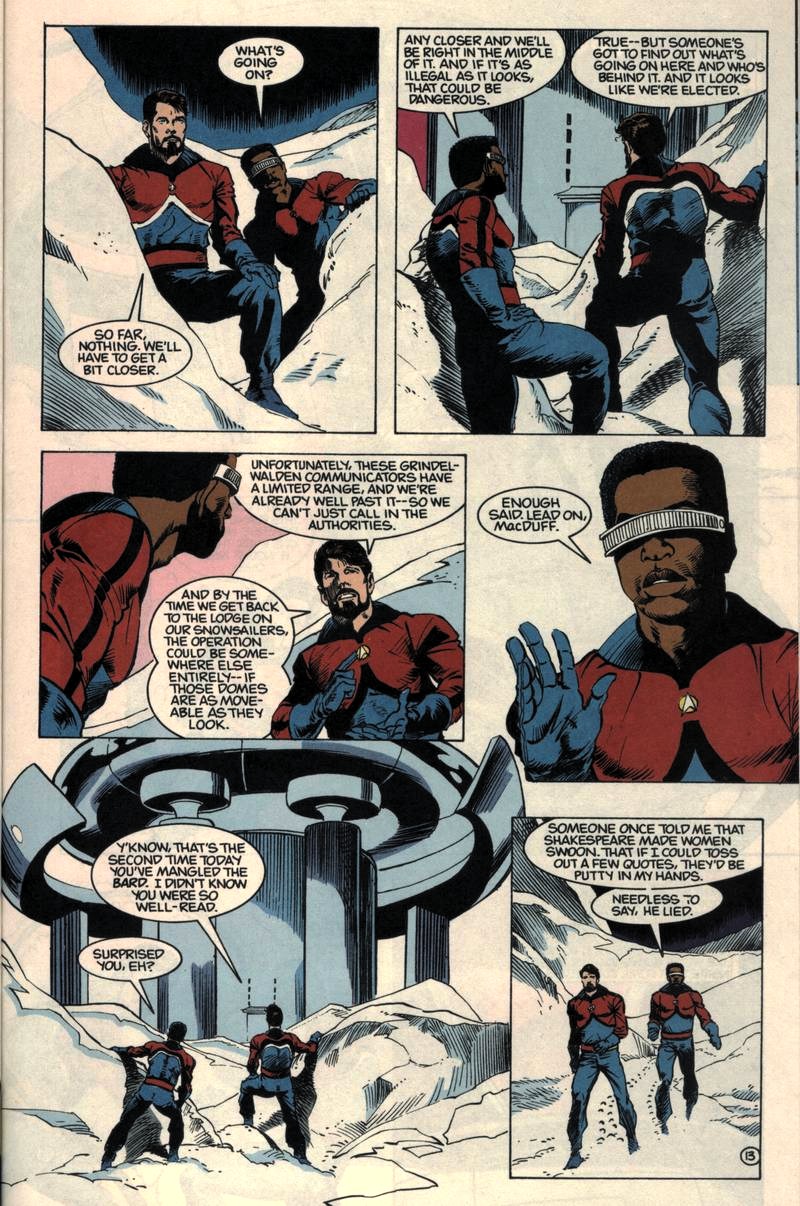 Read online Star Trek: The Next Generation (1989) comic -  Issue #14 - 14