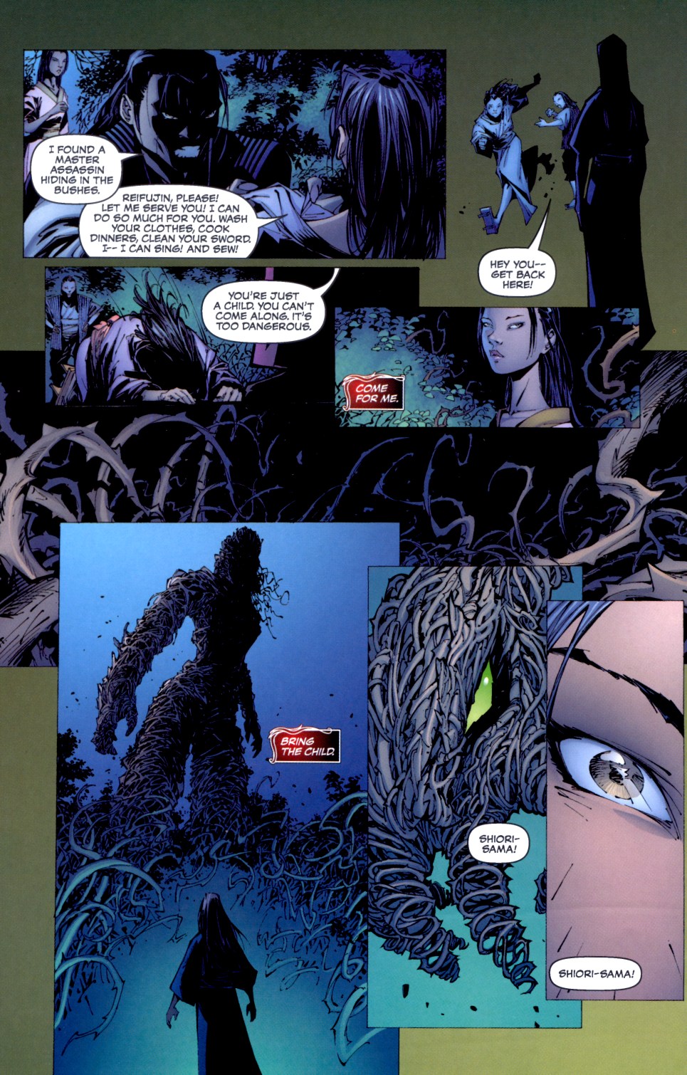 Read online Witchblade: Obakemono comic -  Issue # TPB - 18