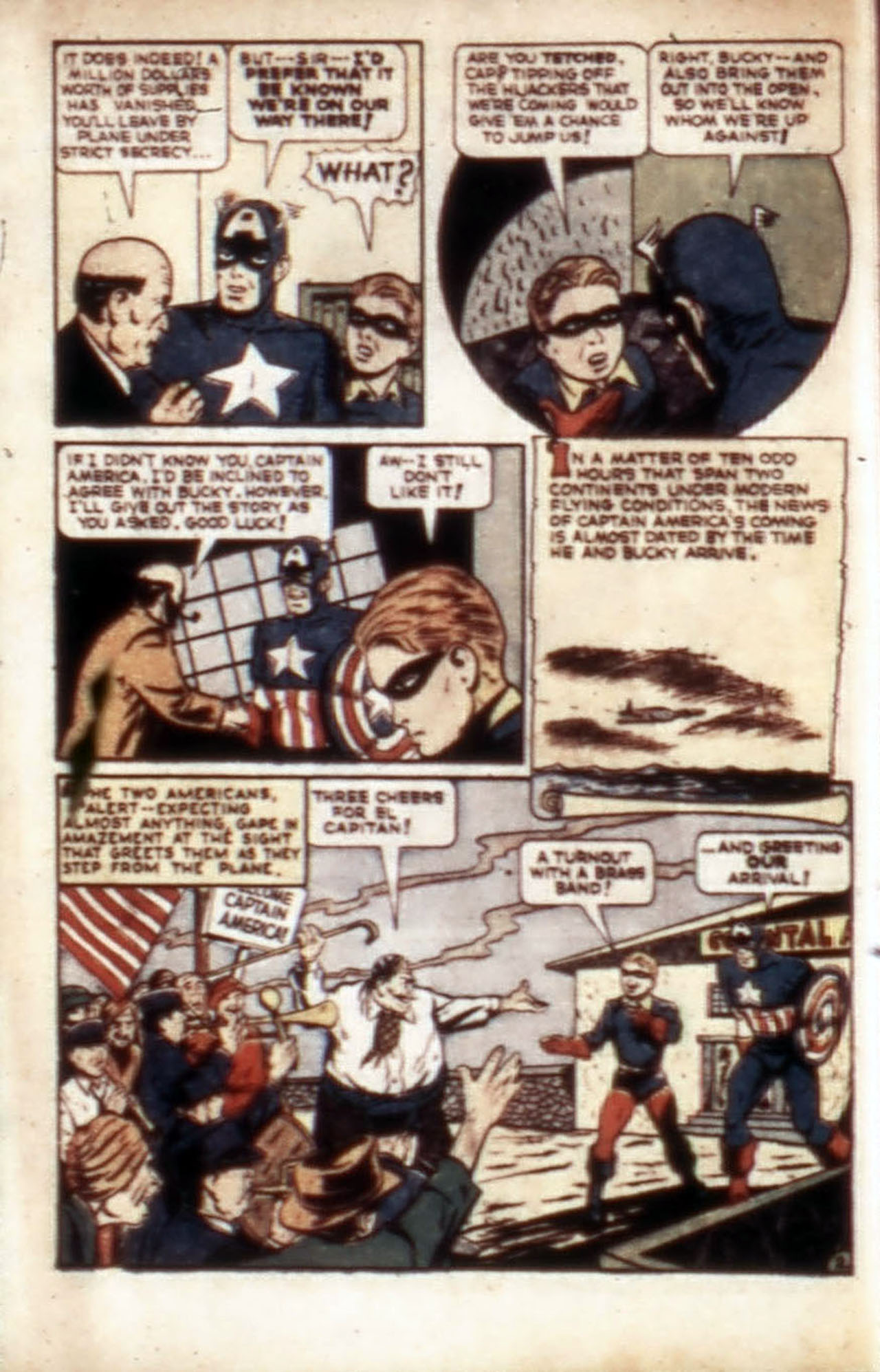 Captain America Comics 56 Page 3