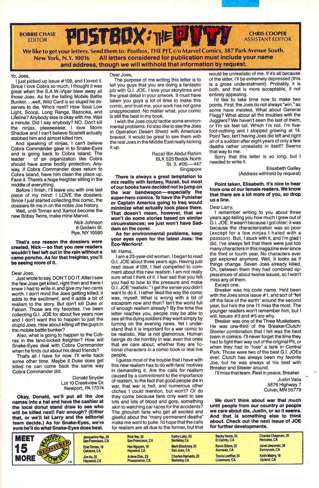 G.I. Joe: A Real American Hero issue 114 - Page 23