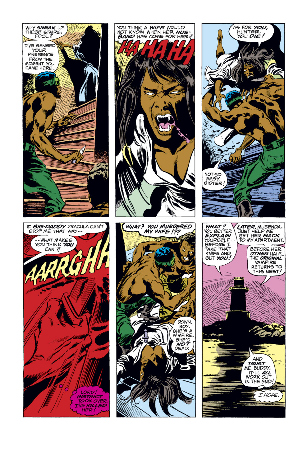 Read online Tomb of Dracula (1972) comic -  Issue #58 - 15