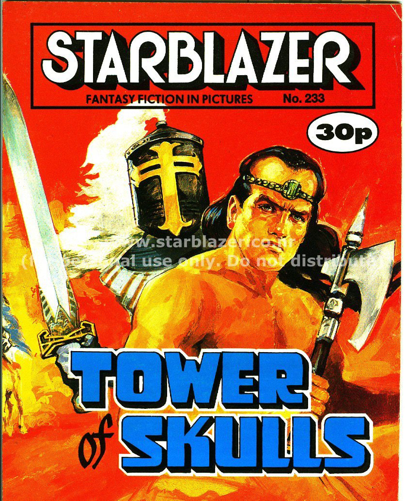 Read online Starblazer comic -  Issue #233 - 1
