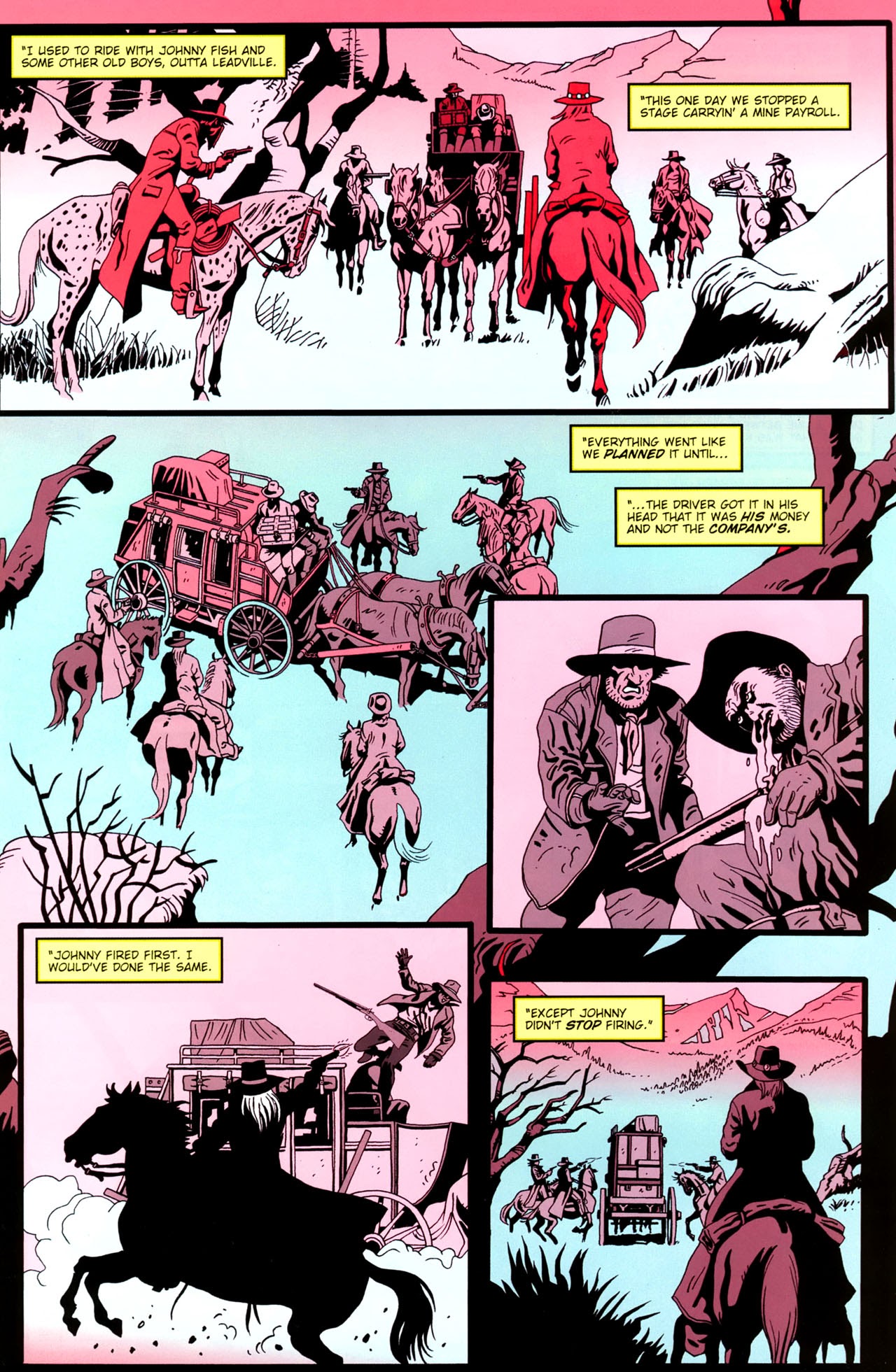 Read online Desperadoes: Buffalo Dreams comic -  Issue #1 - 22