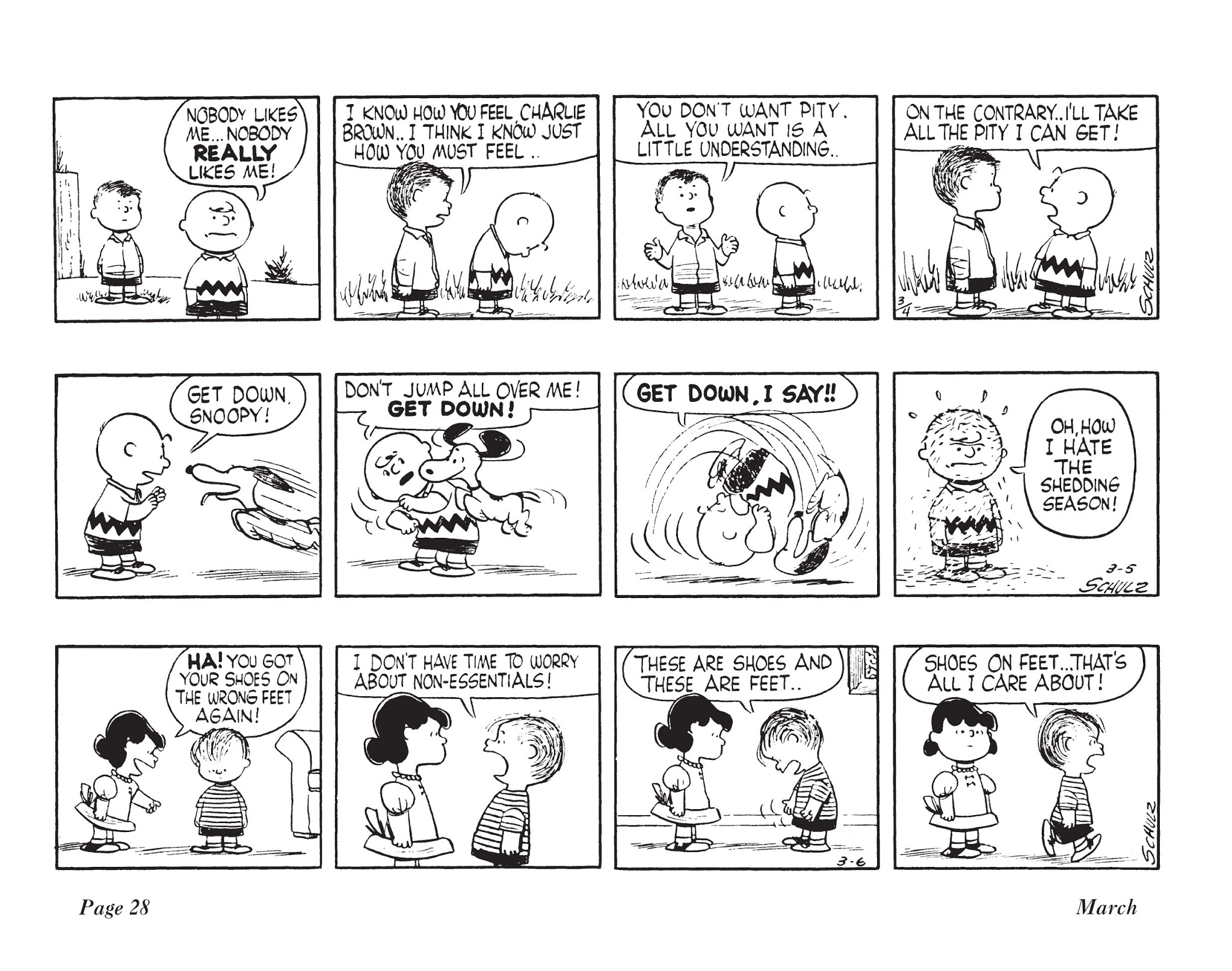 Read online The Complete Peanuts comic -  Issue # TPB 4 - 42