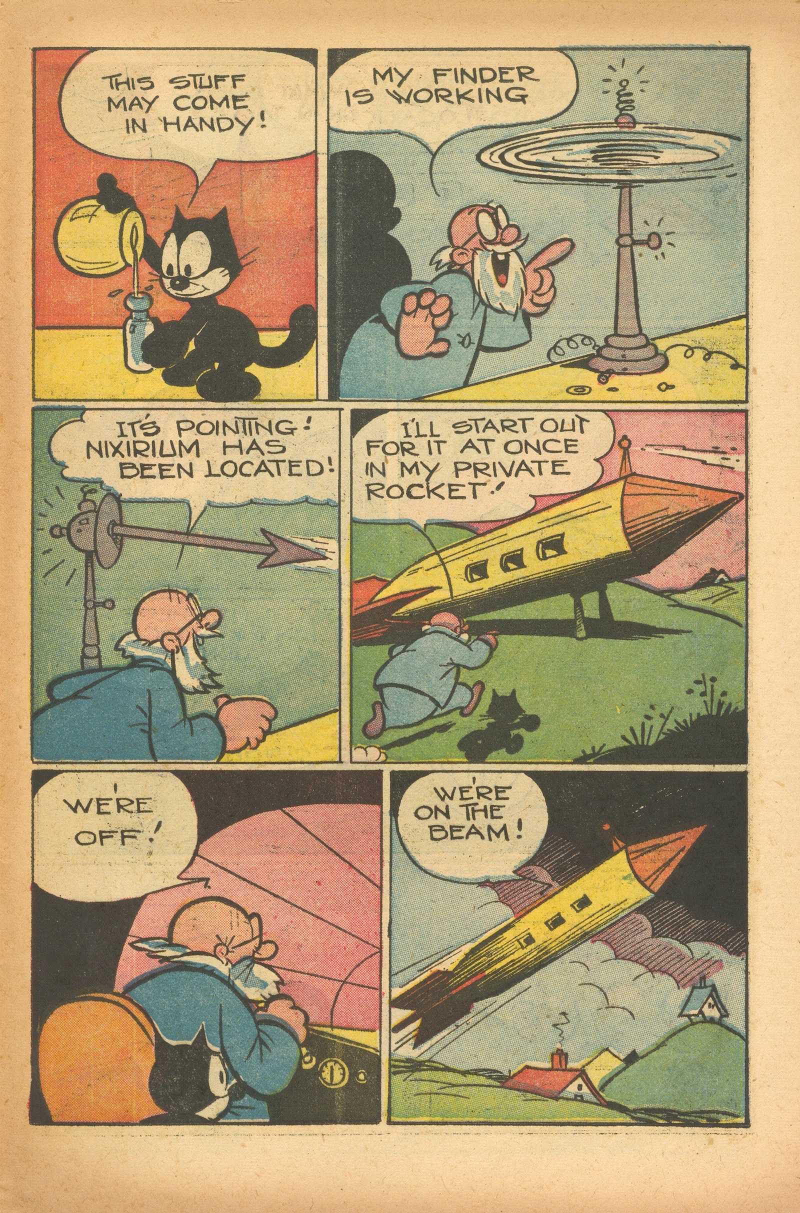 Read online Felix the Cat (1951) comic -  Issue #28 - 25