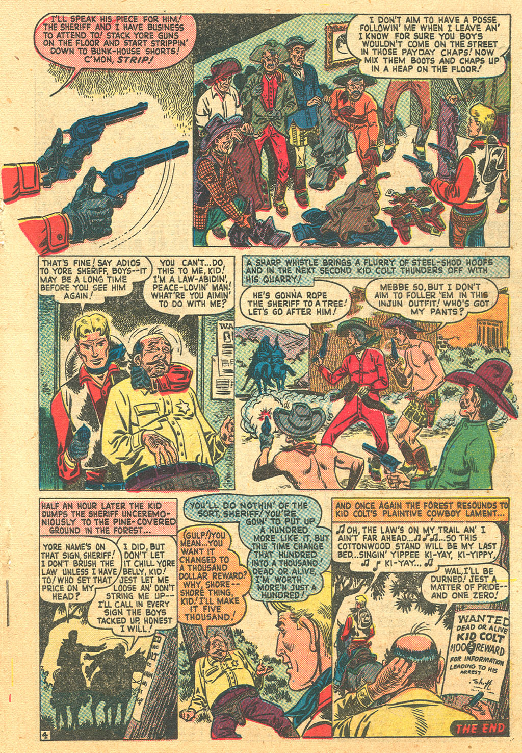 Read online Kid Colt Outlaw comic -  Issue #9 - 25