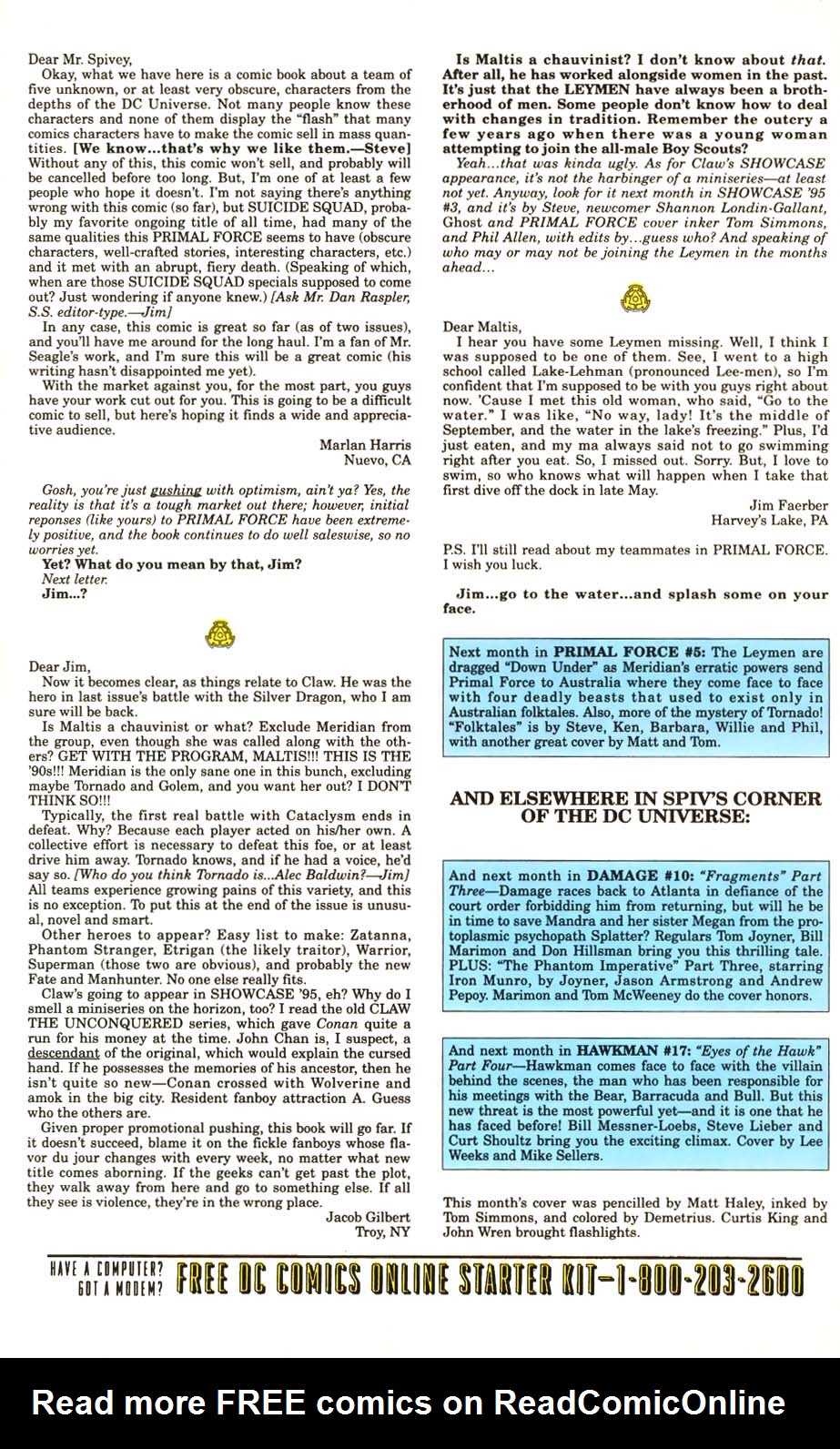 Read online Primal Force comic -  Issue #4 - 25