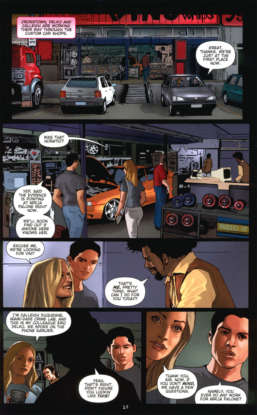 Read online CSI: Miami - Thou Shalt Not... comic -  Issue # Full - 18