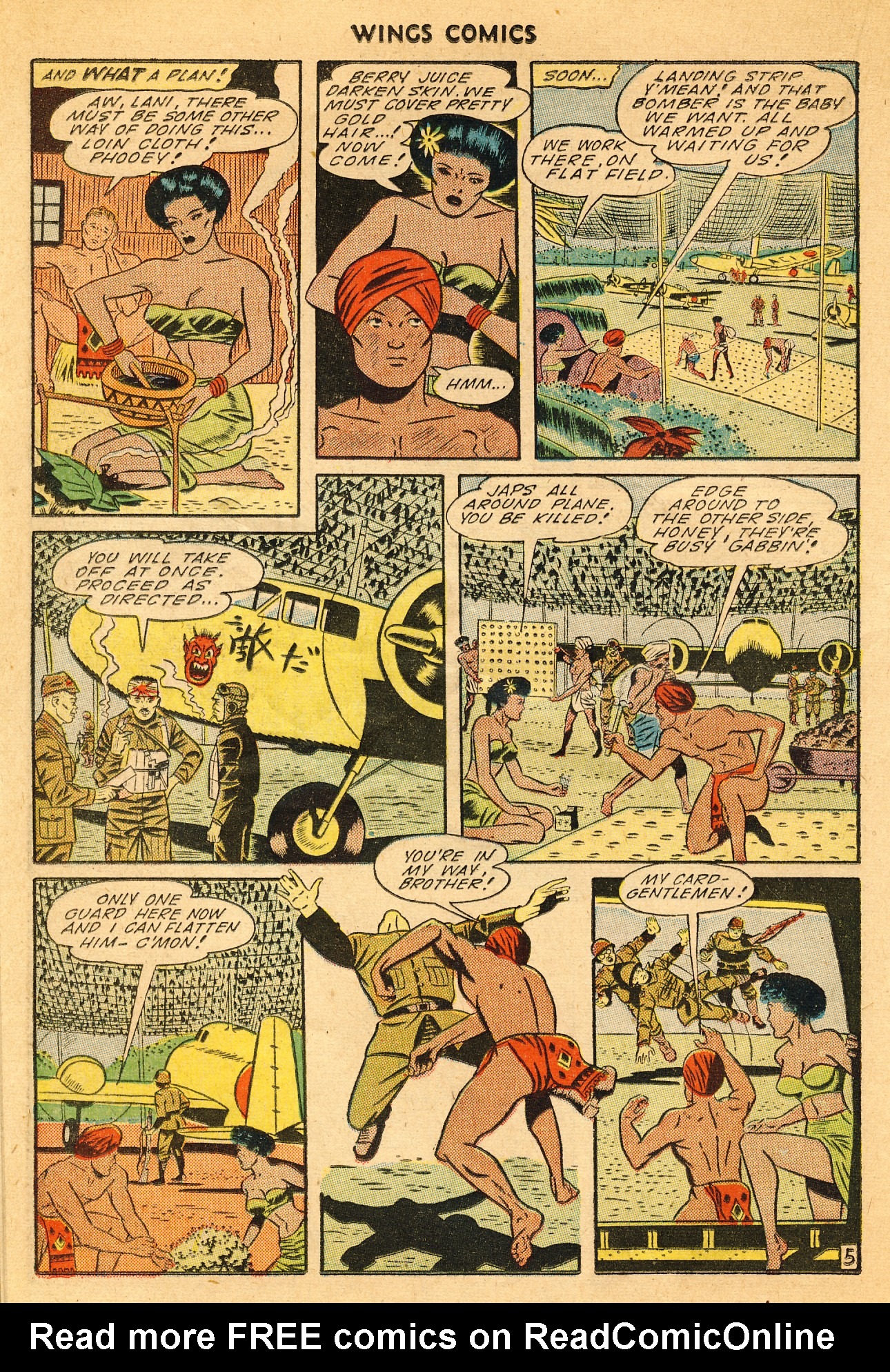 Read online Wings Comics comic -  Issue #54 - 34