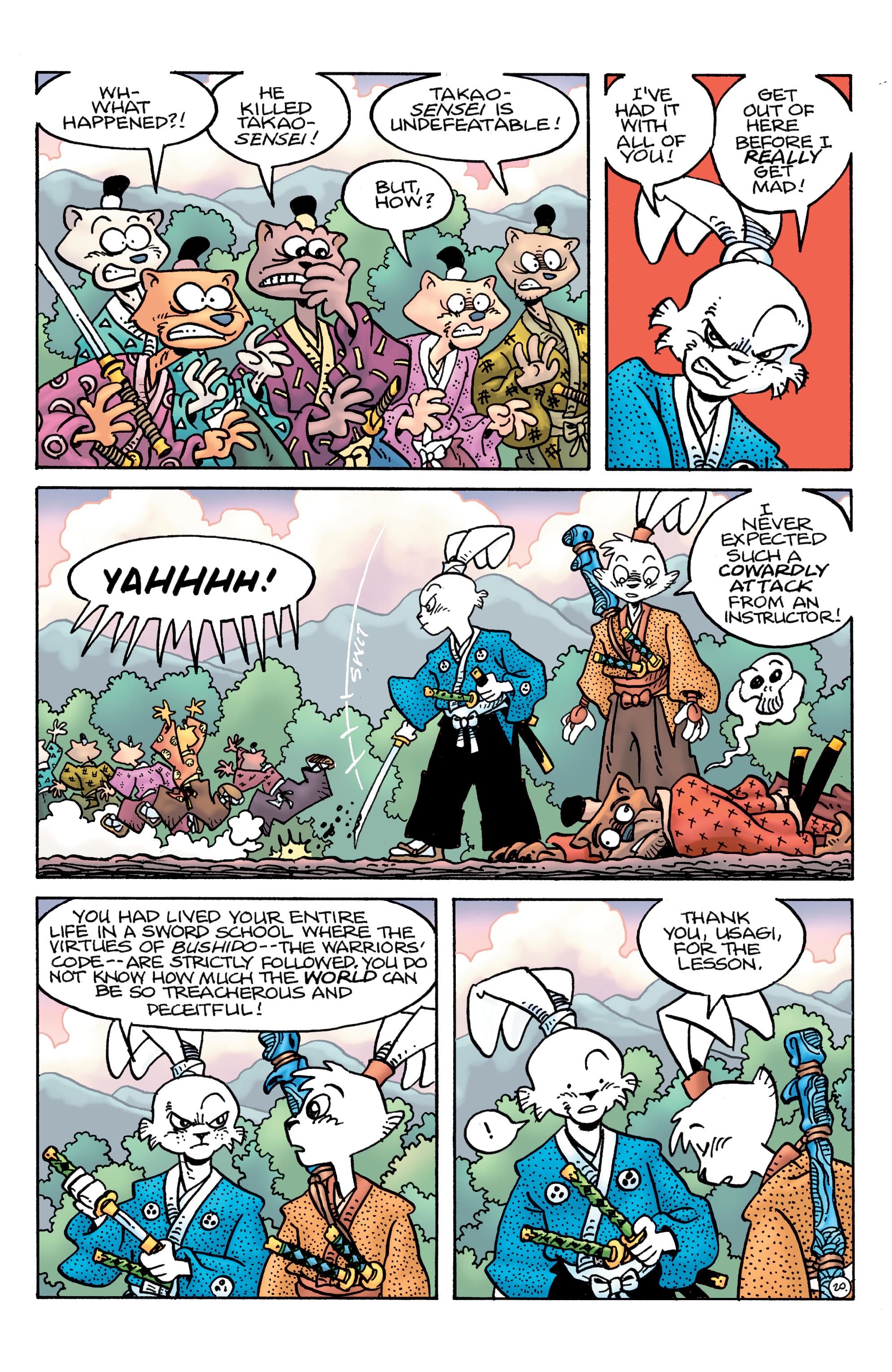 Read online Usagi Yojimbo (2019) comic -  Issue #21 - 22
