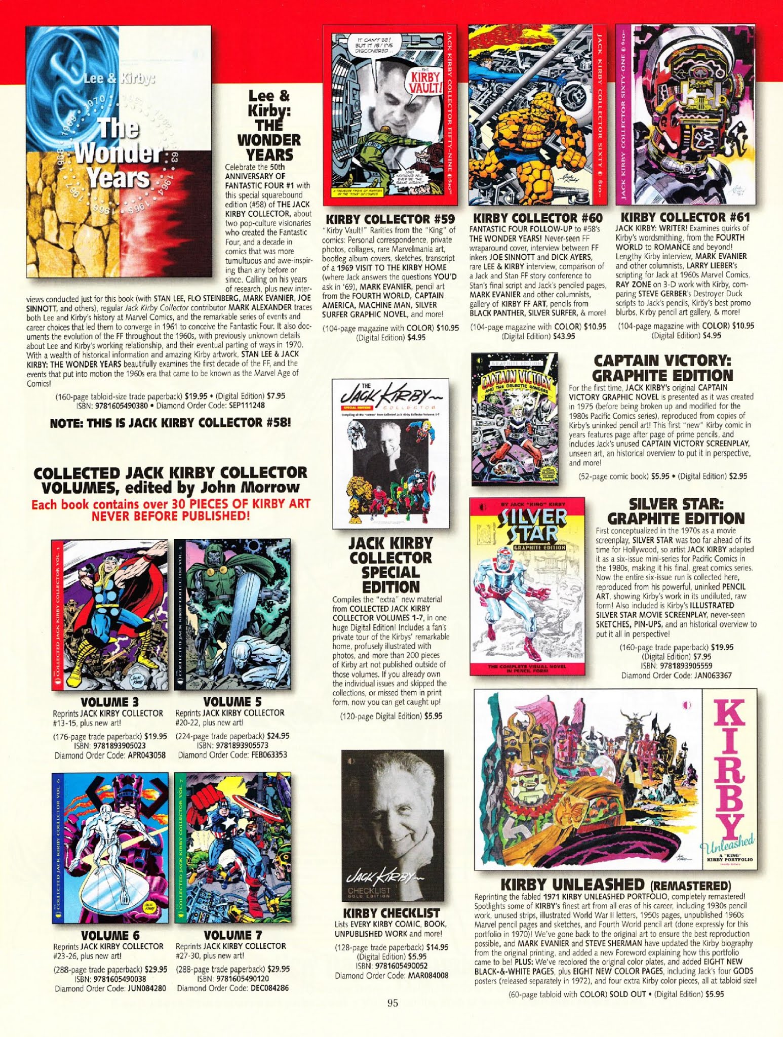 Read online The Jack Kirby Collector comic -  Issue #61 - 94