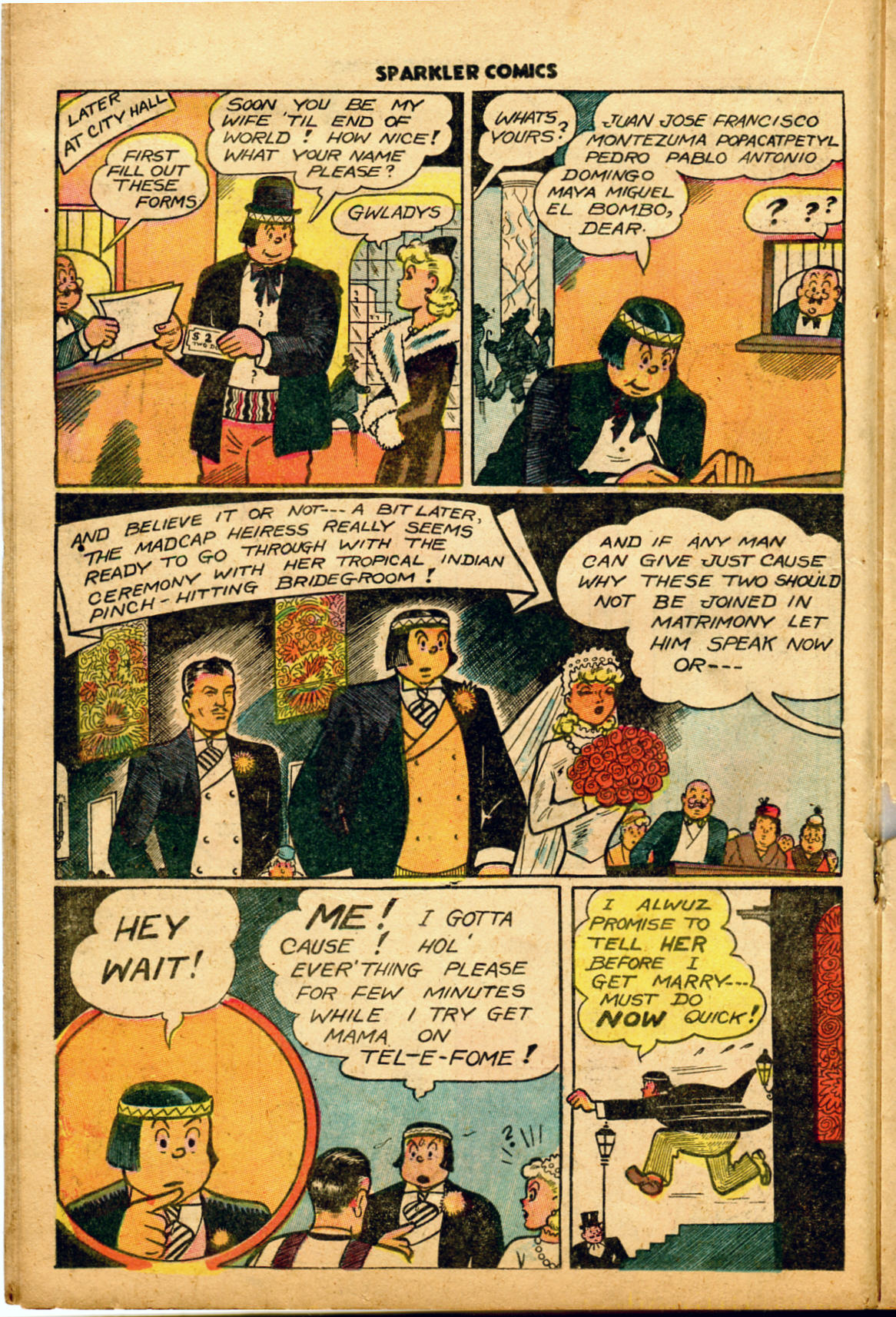 Read online Sparkler Comics comic -  Issue #50 - 24