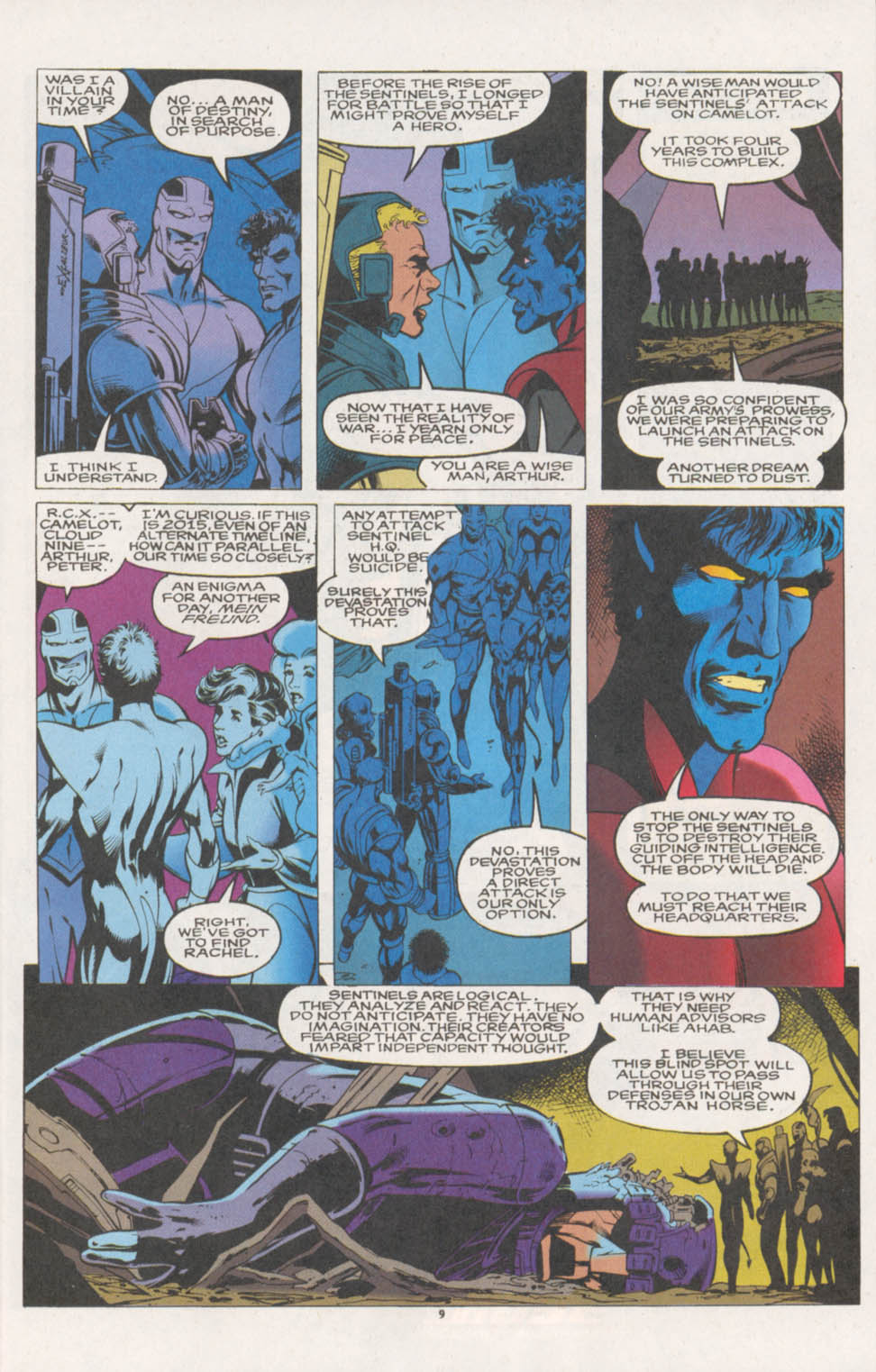 Read online Excalibur (1988) comic -  Issue #67 - 8