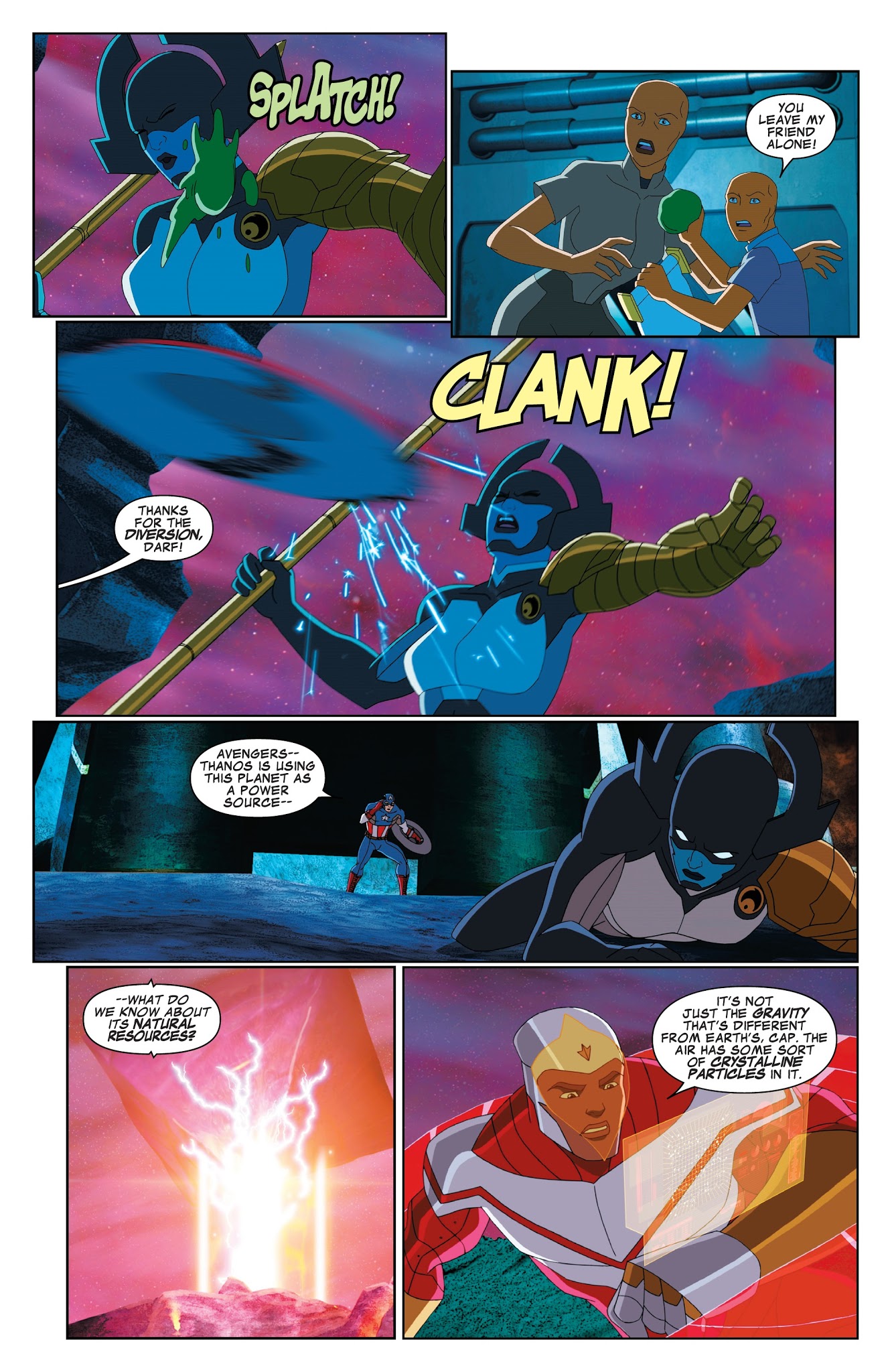 Read online Avengers vs. Thanos (2018) comic -  Issue # TPB - 98