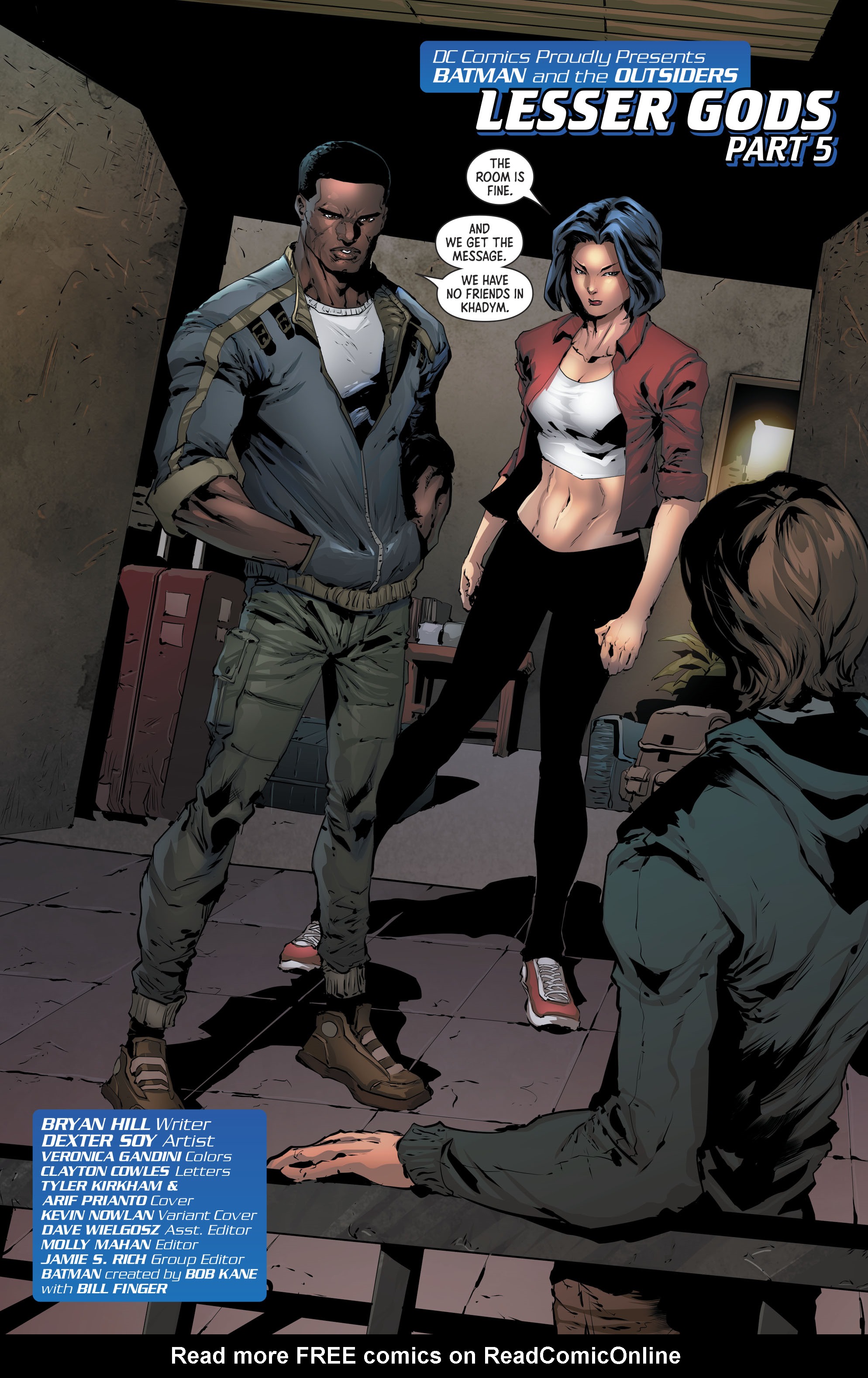 Read online Batman & the Outsiders comic -  Issue #5 - 4
