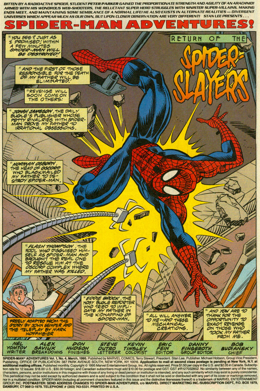 Read online Spider-Man Adventures comic -  Issue #4 - 2