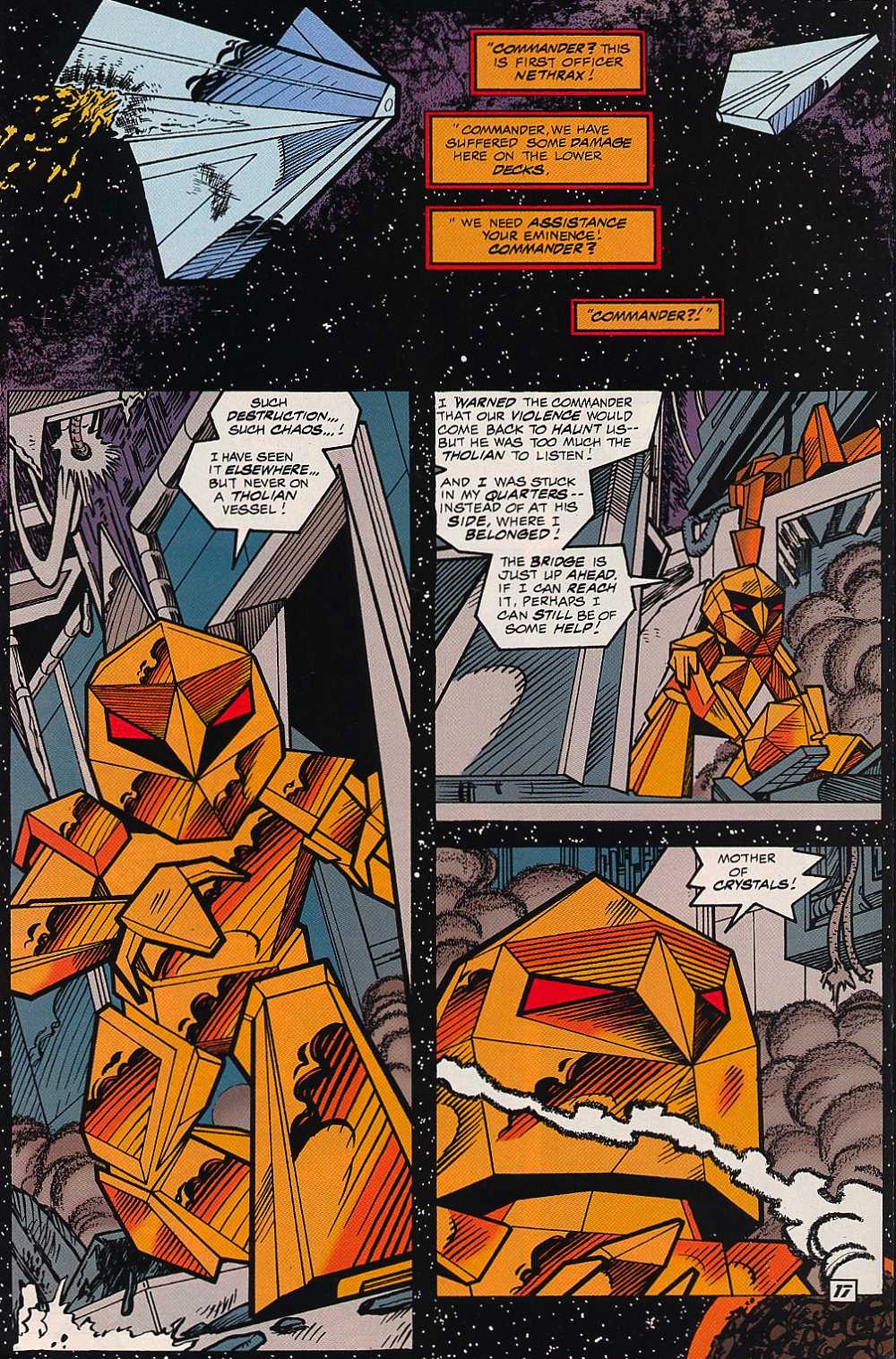 Read online Star Trek: The Next Generation (1989) comic -  Issue #74 - 16