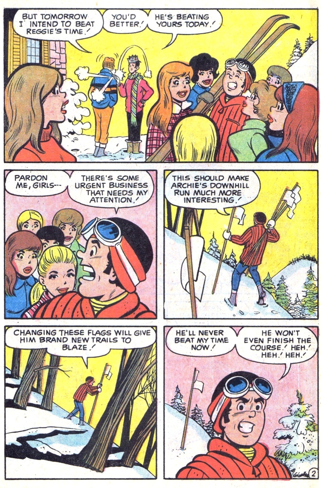 Read online Reggie and Me (1966) comic -  Issue #54 - 46