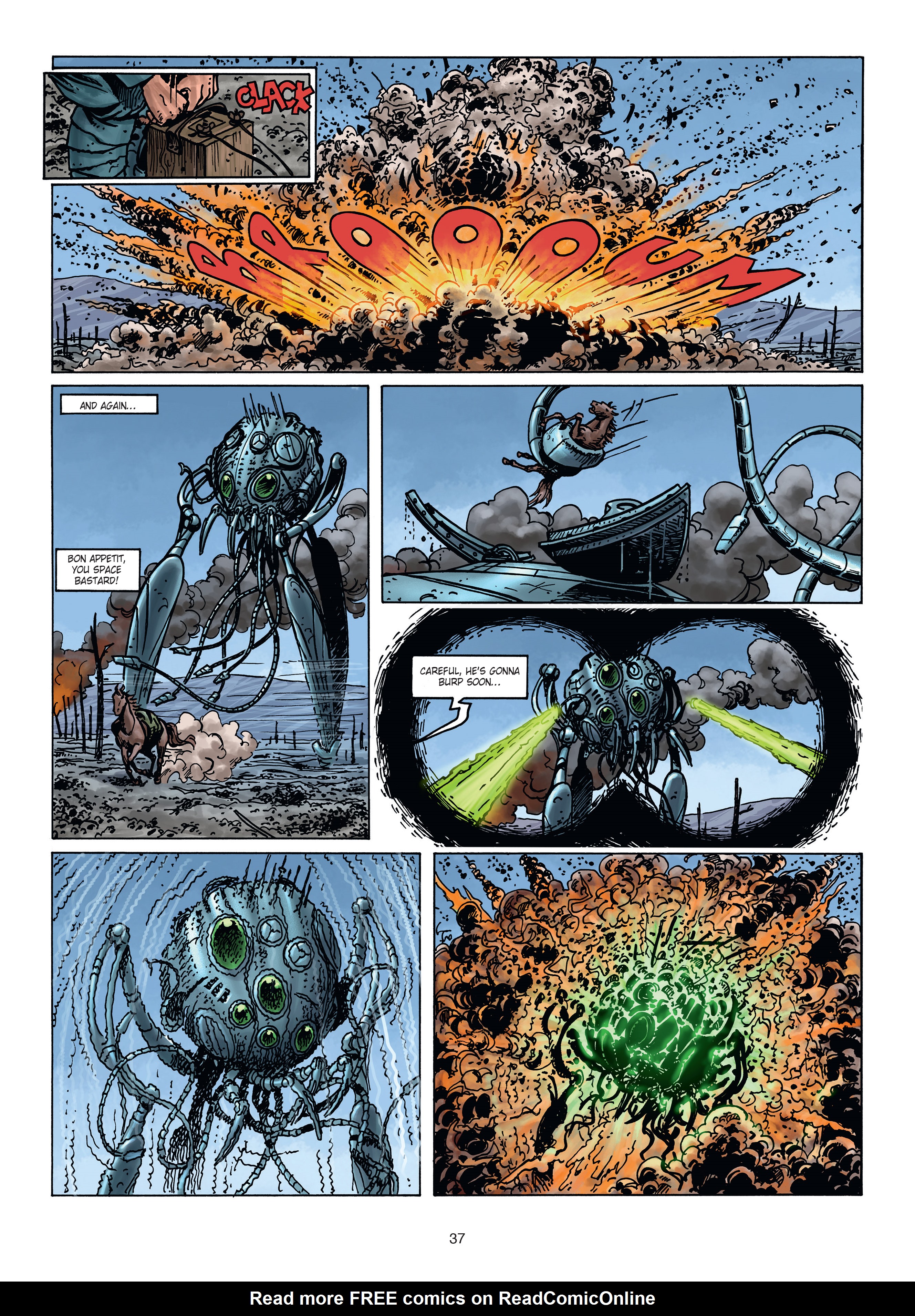 Read online War of the World War One Vol. 3: The Monsters from Mars comic -  Issue # Full - 37