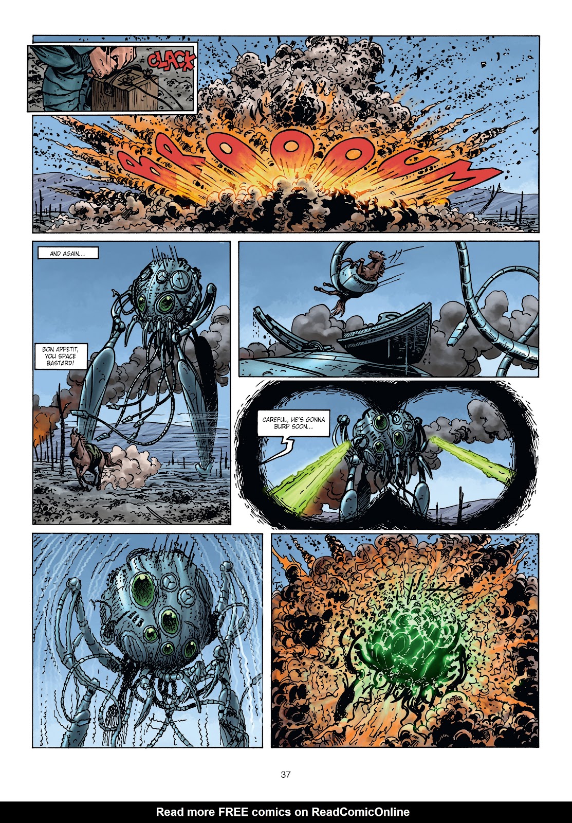 War of the World War One Vol. 3: The Monsters from Mars issue Full - Page 37