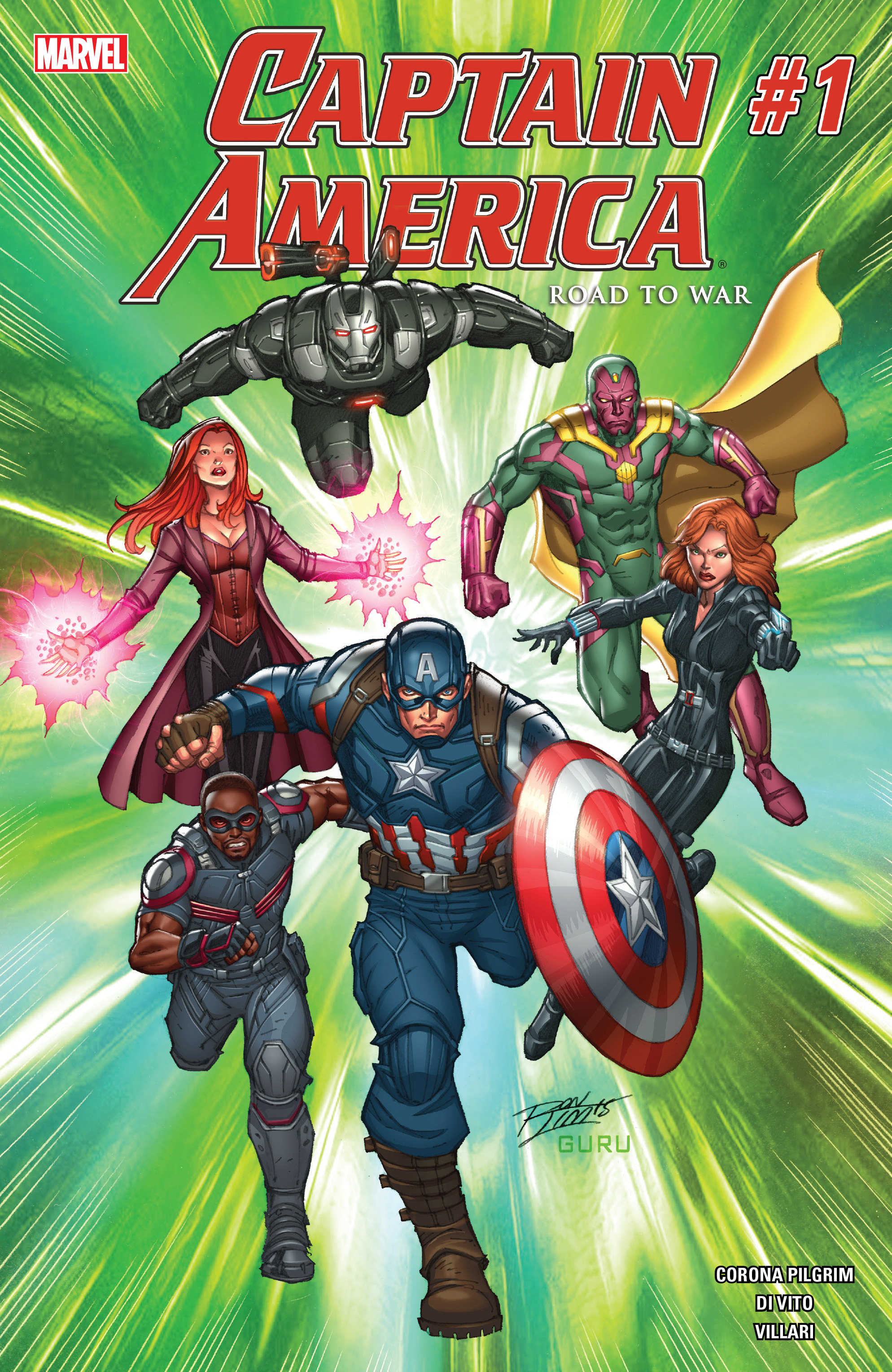 Read online Captain America: Road to War comic -  Issue # Full - 1