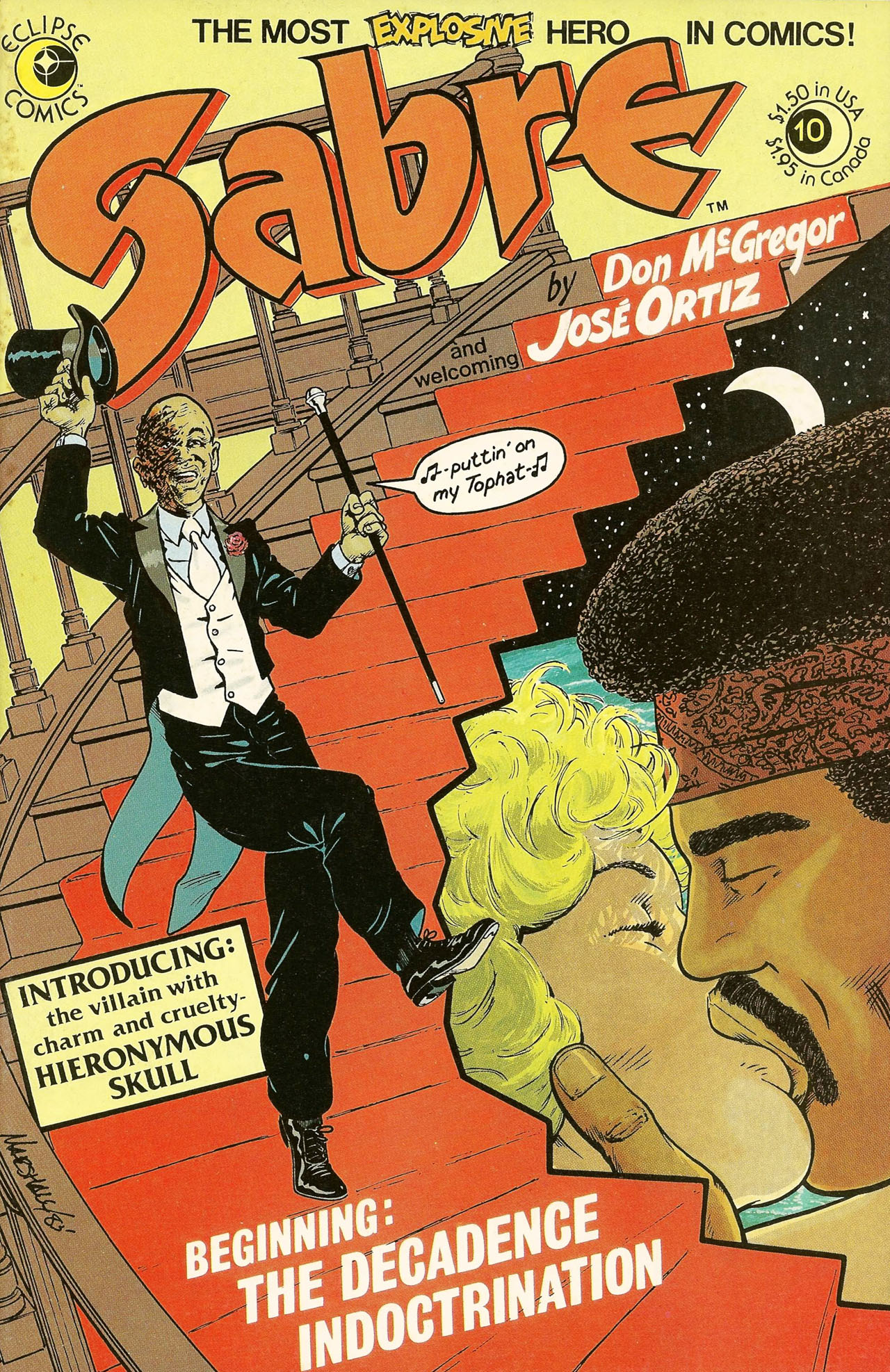 Read online Sabre comic -  Issue #10 - 1