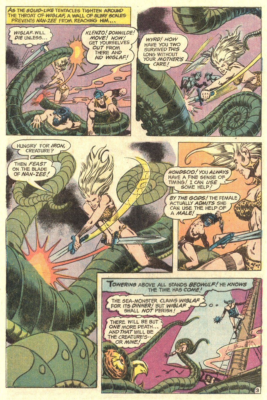 Read online Beowulf (1975) comic -  Issue #3 - 4