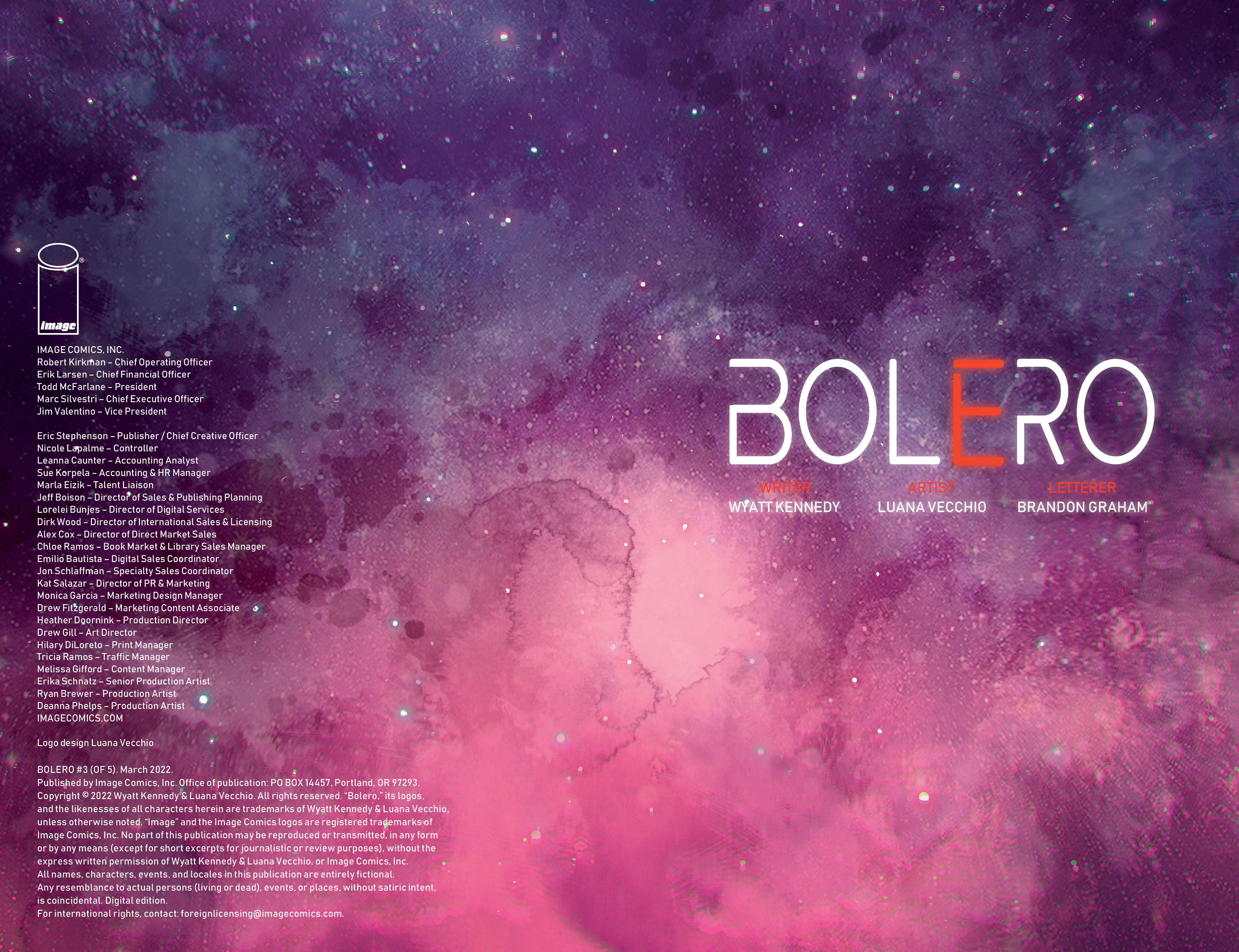 Read online Bolero (2022) comic -  Issue #3 - 2