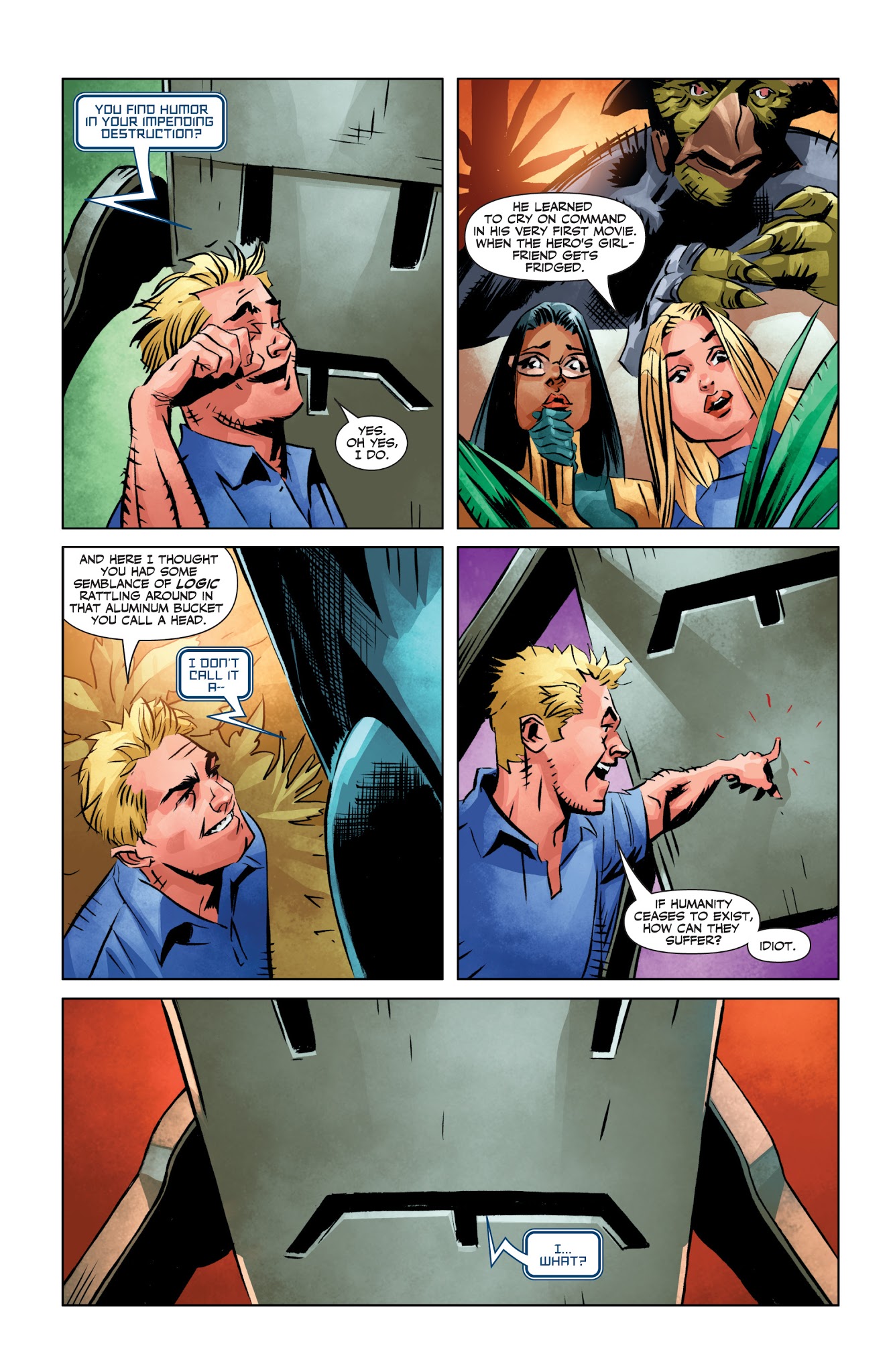 Read online Faith and the Future Force comic -  Issue #4 - 17