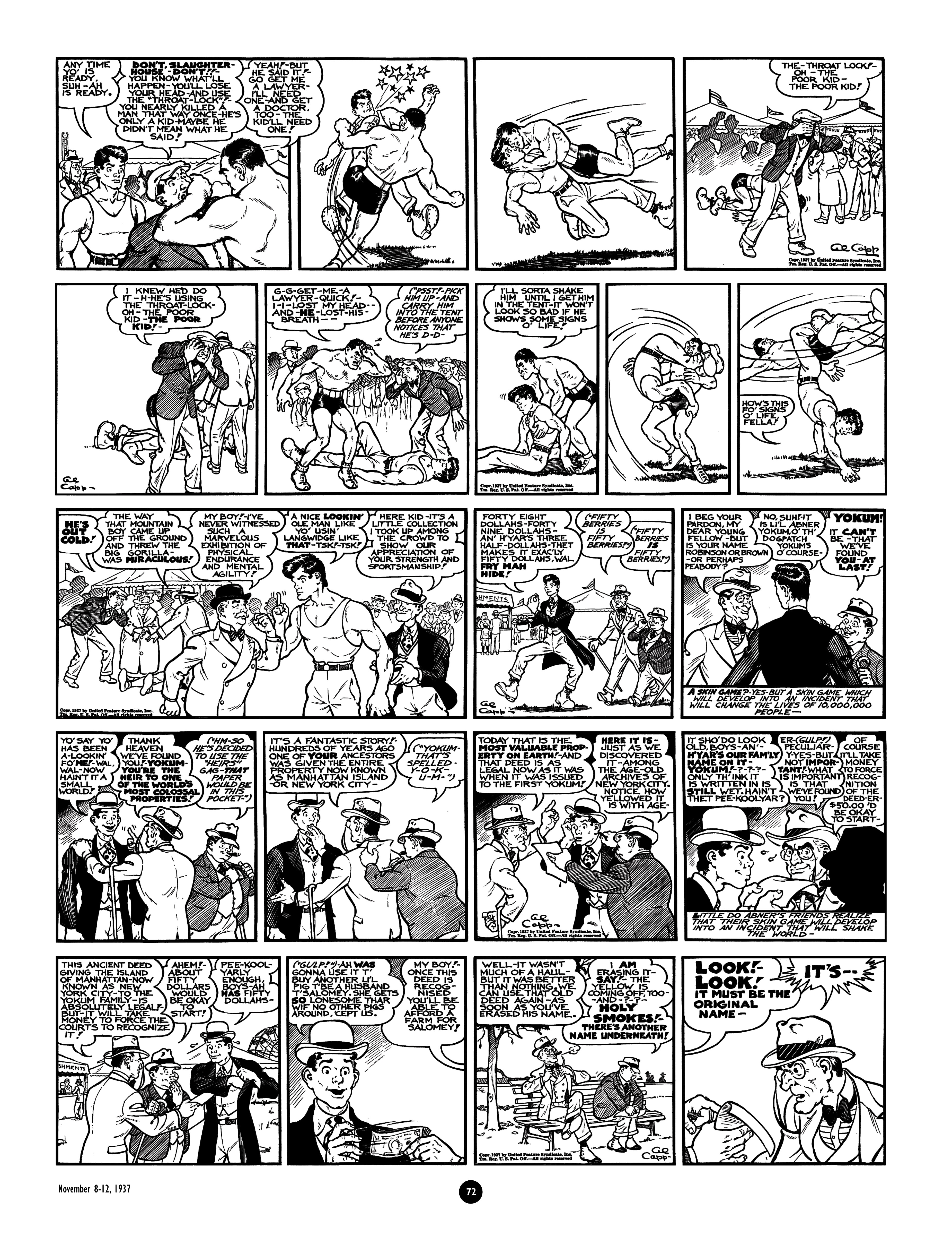 Read online Al Capp's Li'l Abner Complete Daily & Color Sunday Comics comic -  Issue # TPB 2 (Part 1) - 73