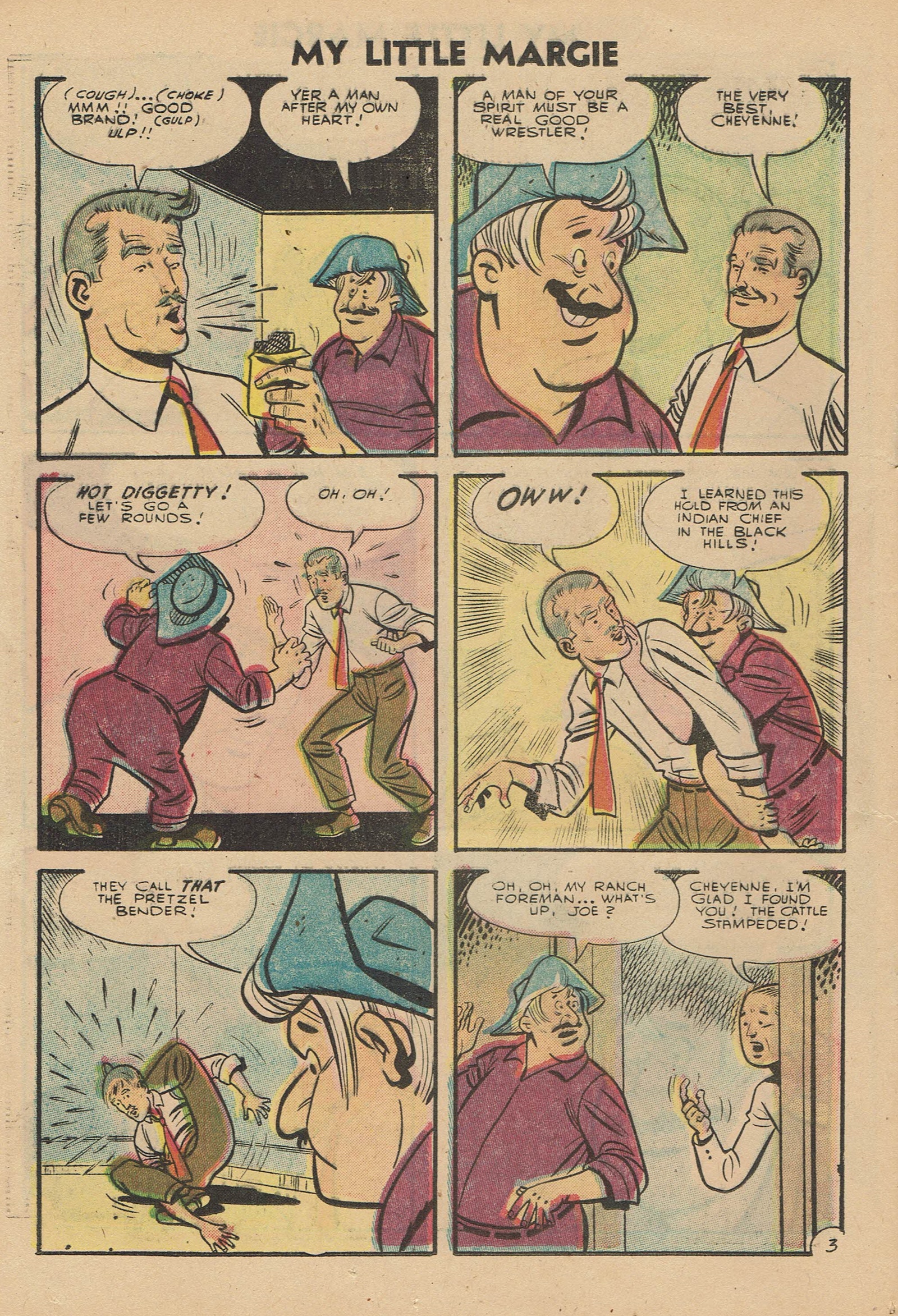 Read online My Little Margie (1954) comic -  Issue #11 - 20