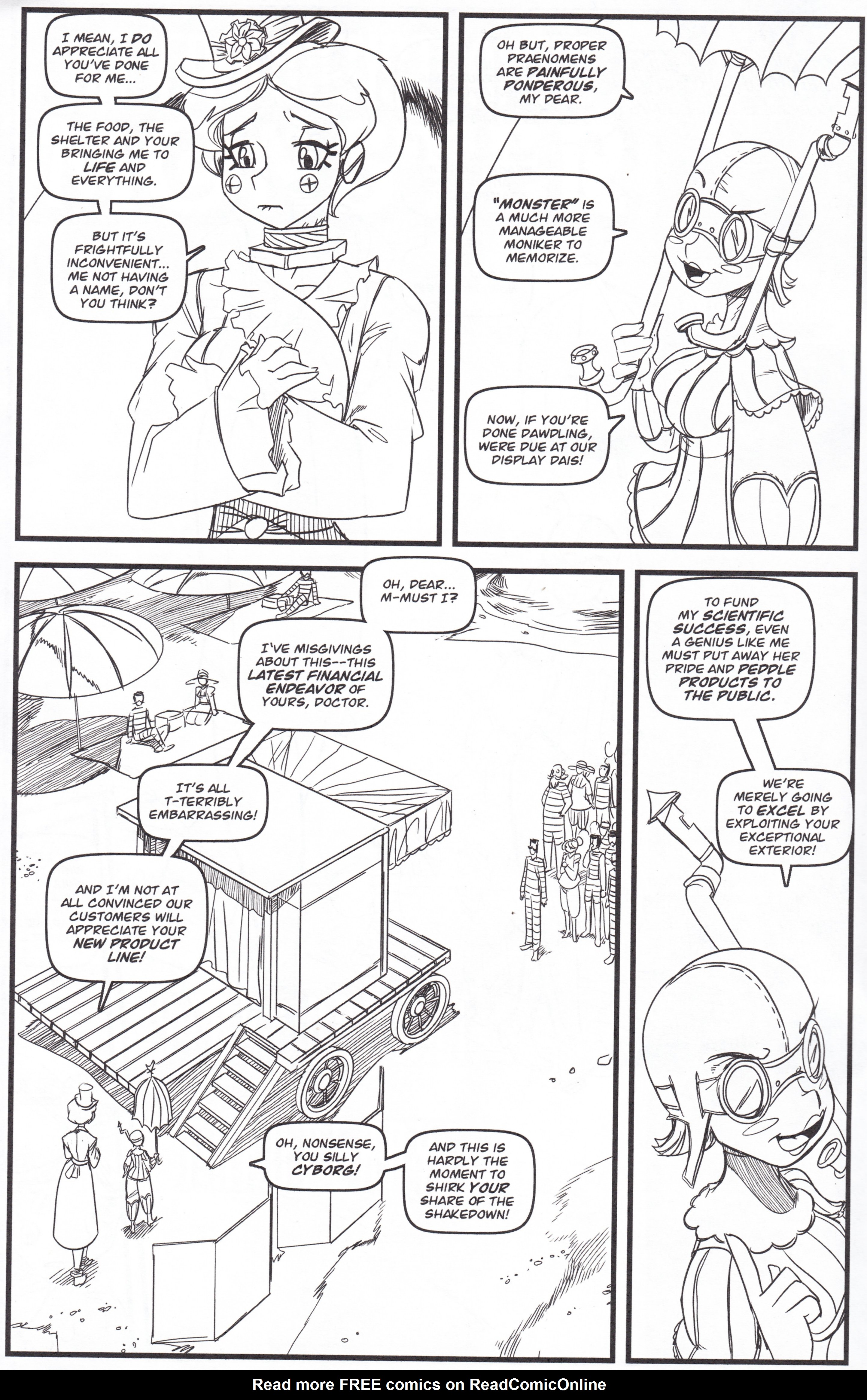 Read online Dr. Frankensteam's Monster comic -  Issue # Full - 4