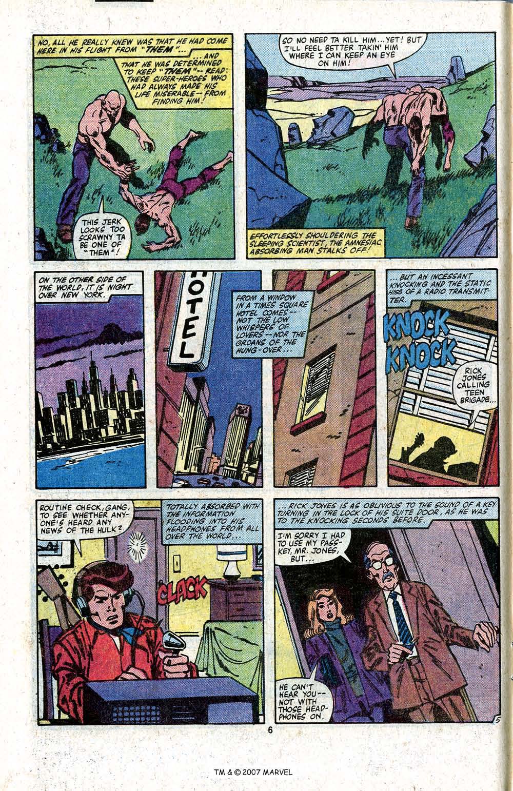 Read online The Incredible Hulk (1968) comic -  Issue #261 - 8
