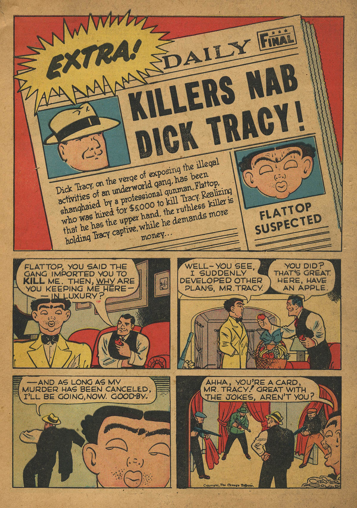 Read online Dick Tracy comic -  Issue #25 - 3