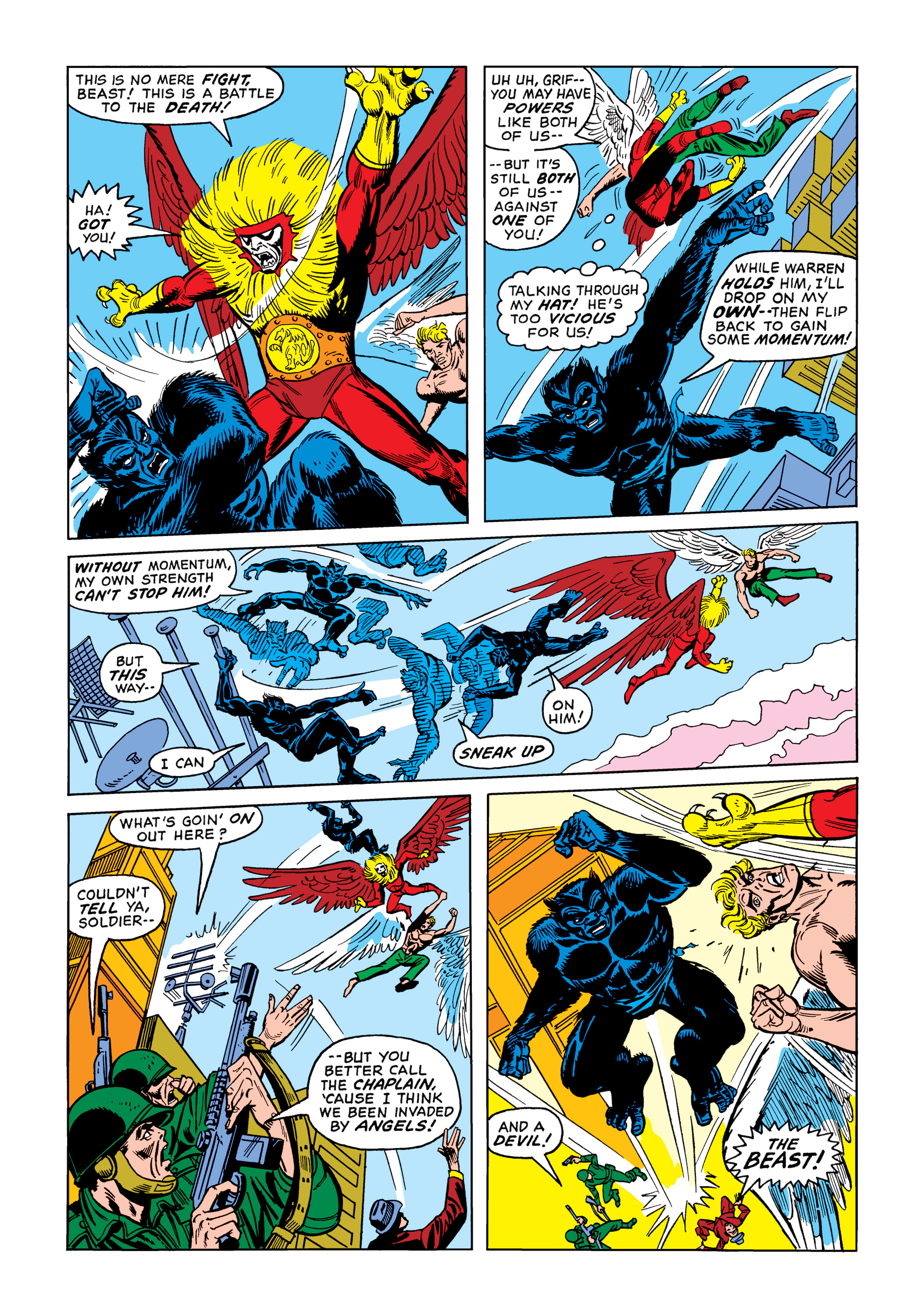 Read online Marvel Masterworks: The X-Men comic -  Issue # TPB 7 (Part 2) - 74