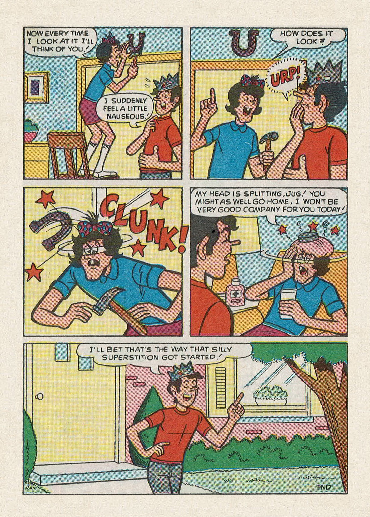 Read online Jughead Jones Comics Digest comic -  Issue #59 - 103