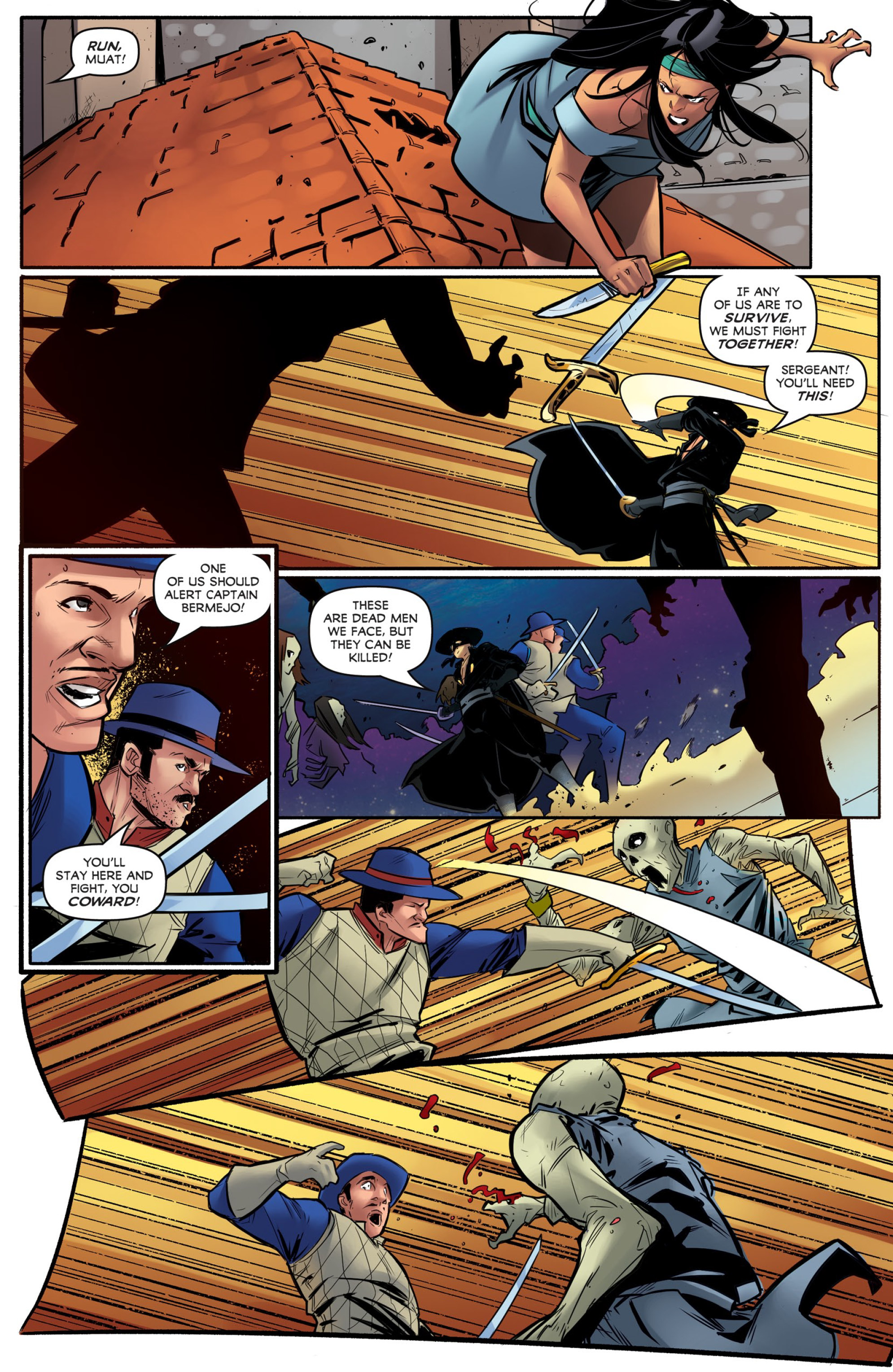 Read online Zorro: Sacrilege comic -  Issue #3 - 15
