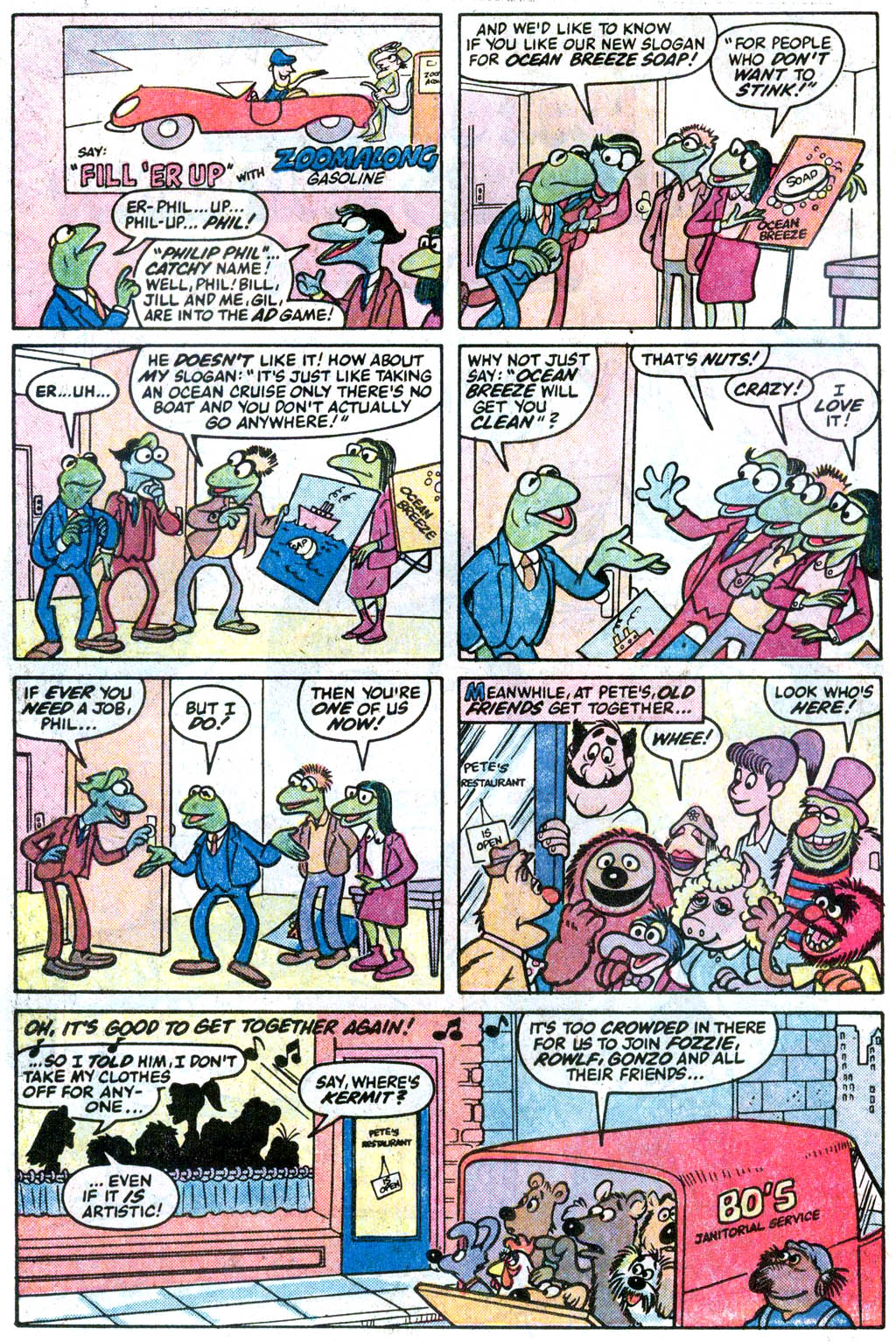 Read online The Muppets Take Manhattan comic -  Issue #3 - 7