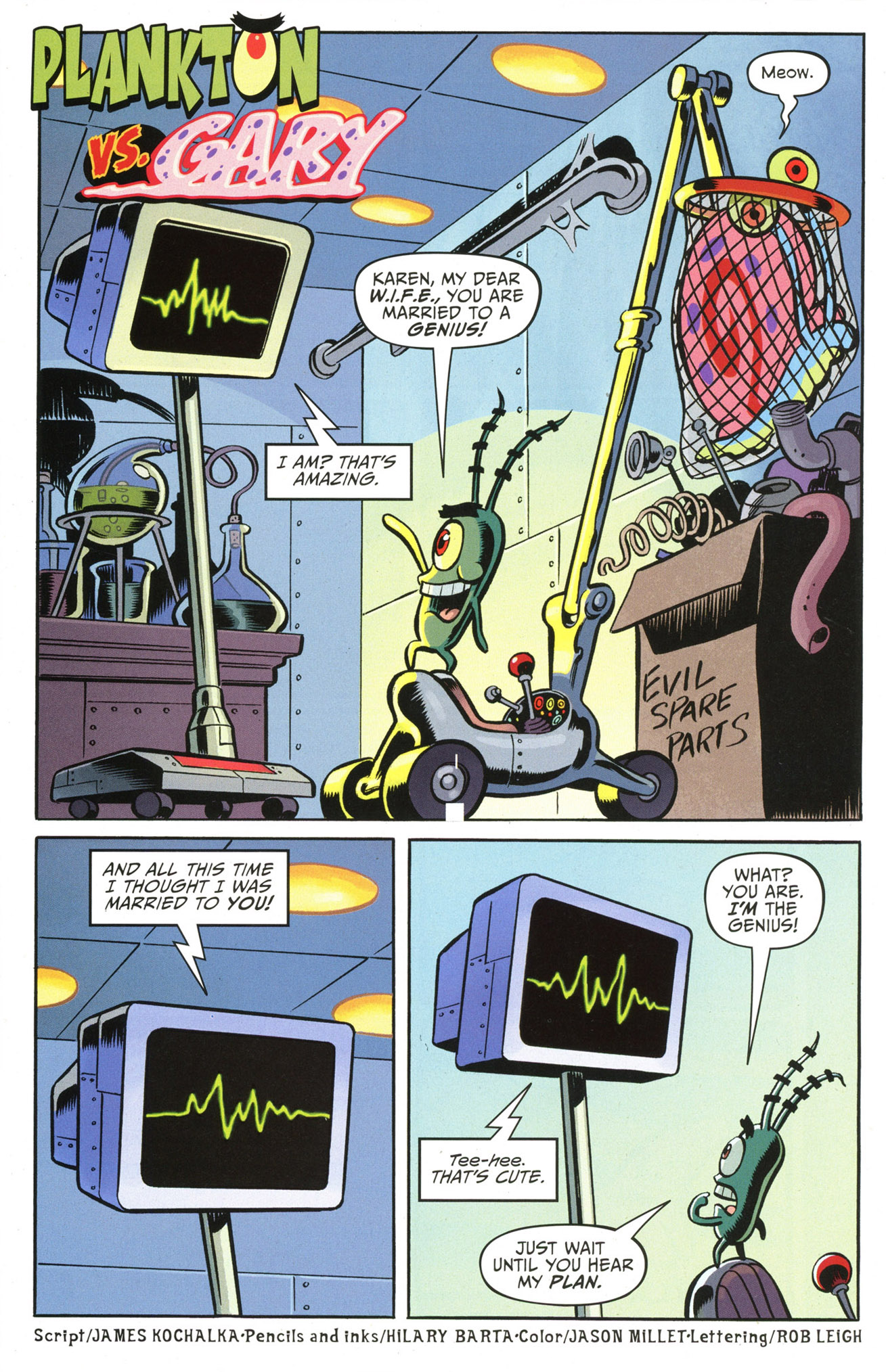 Read online SpongeBob Comics comic -  Issue #56 - 28