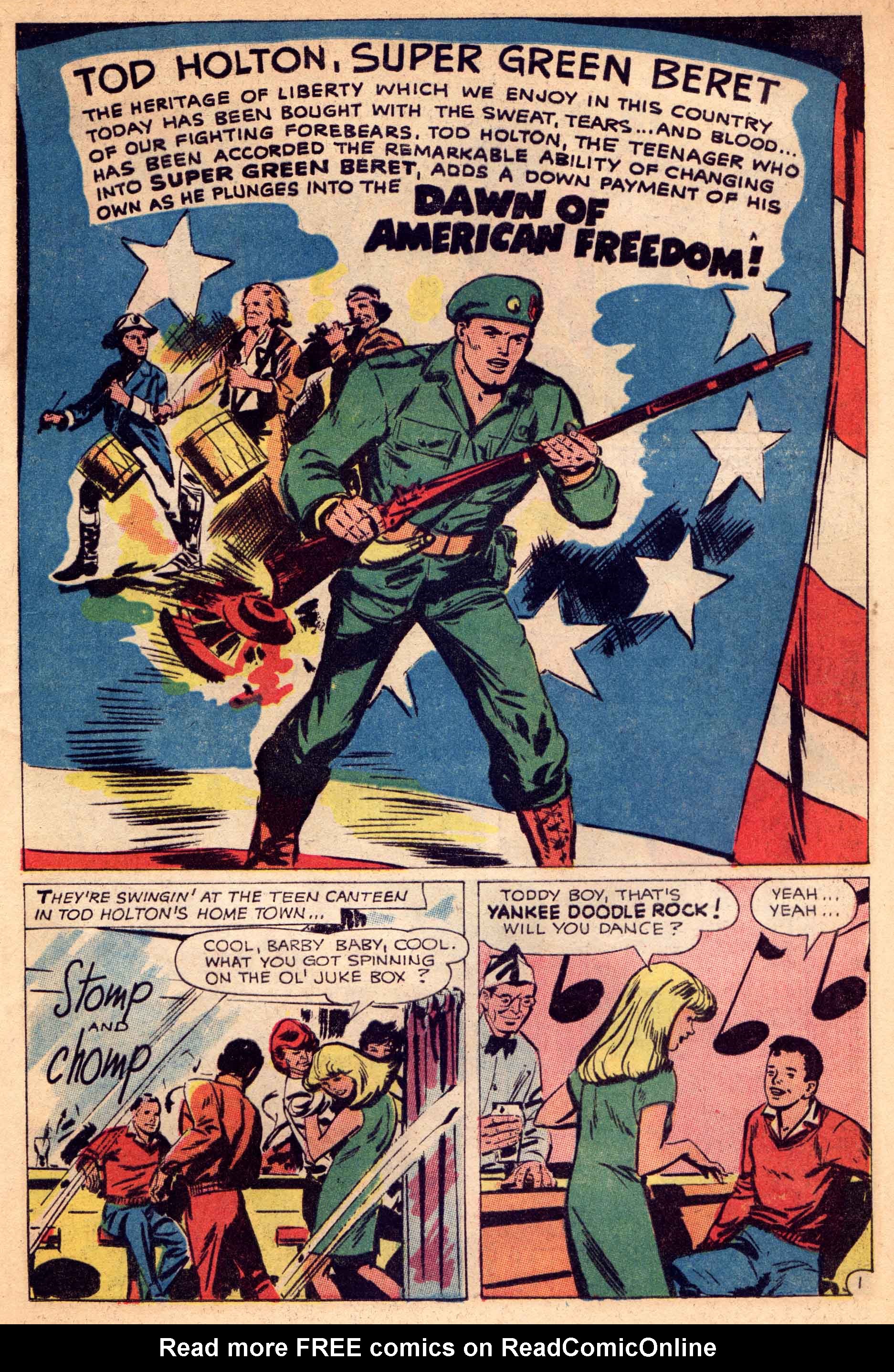 Read online Super Green Beret comic -  Issue #2 - 29
