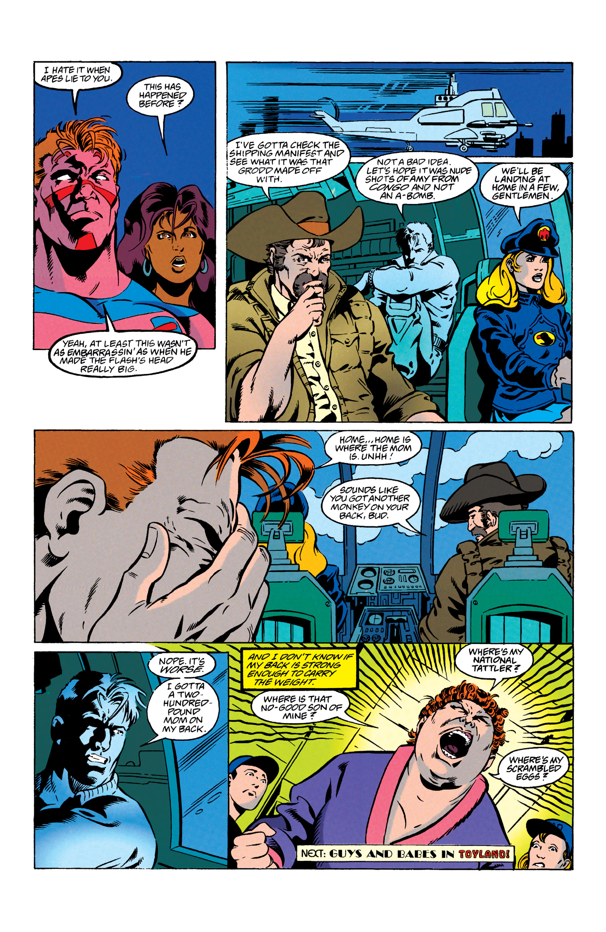 Read online Guy Gardner: Warrior comic -  Issue #40 - 22