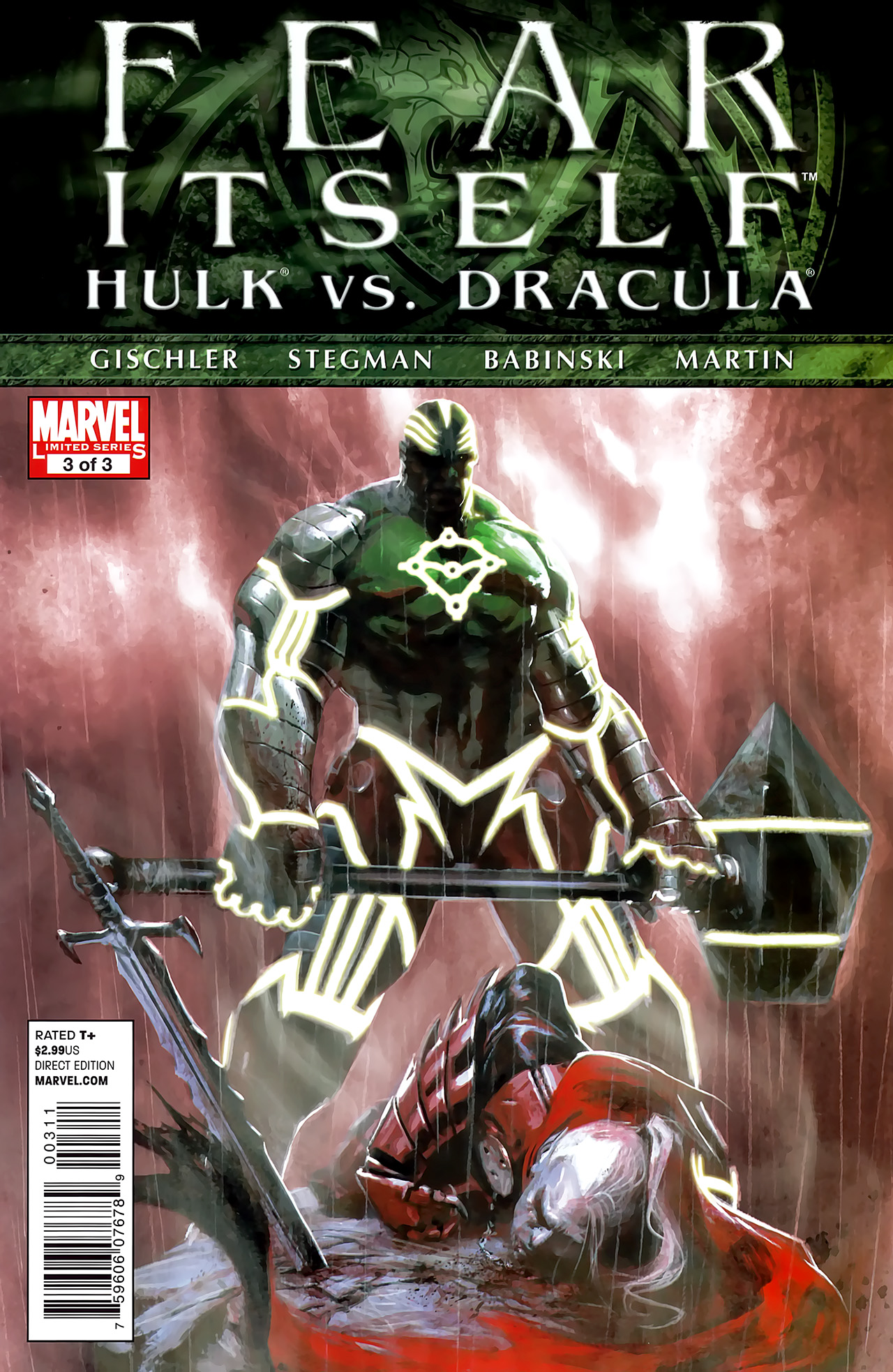 Read online Fear Itself: Hulk vs. Dracula comic -  Issue #3 - 1