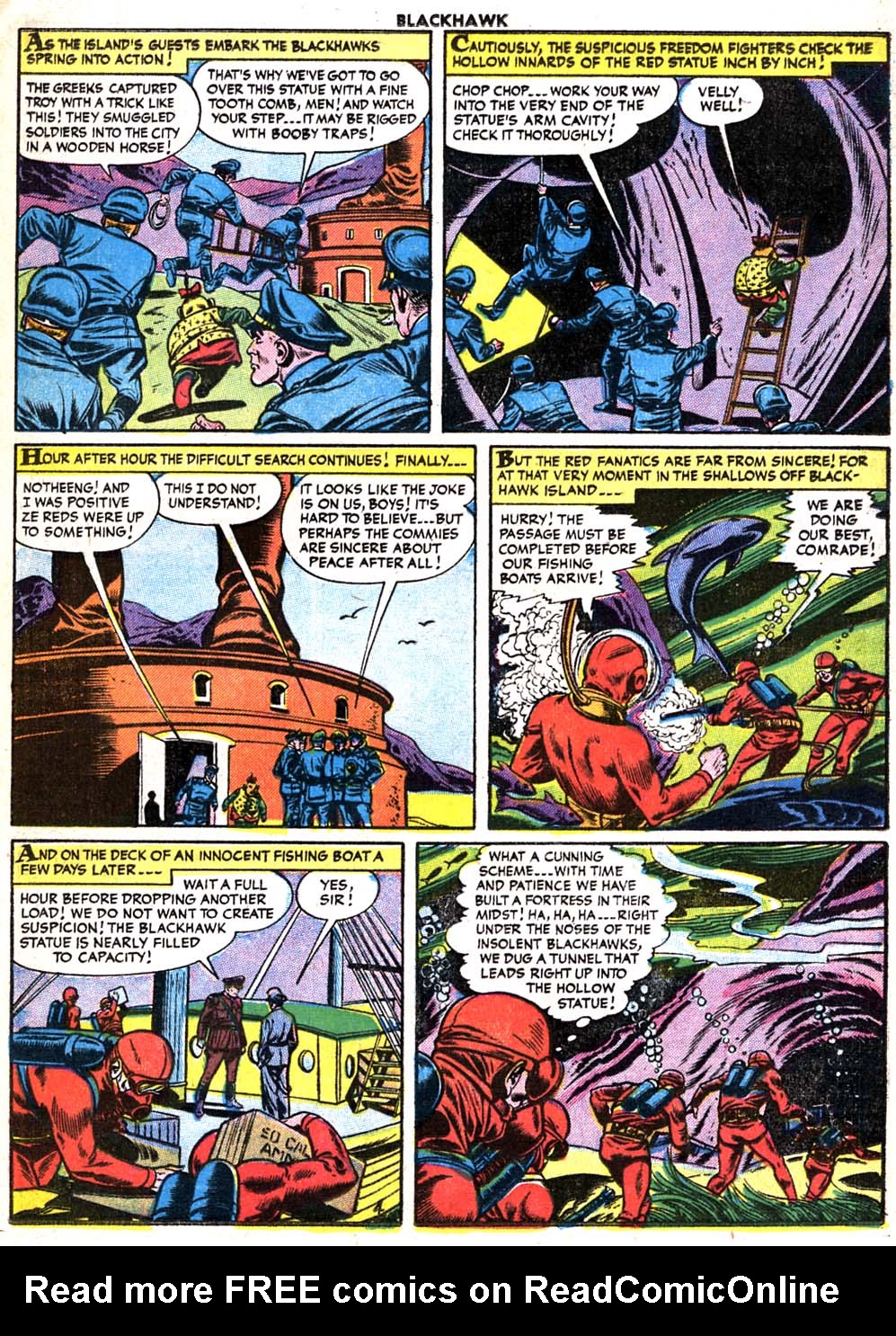 Read online Blackhawk (1957) comic -  Issue #91 - 22