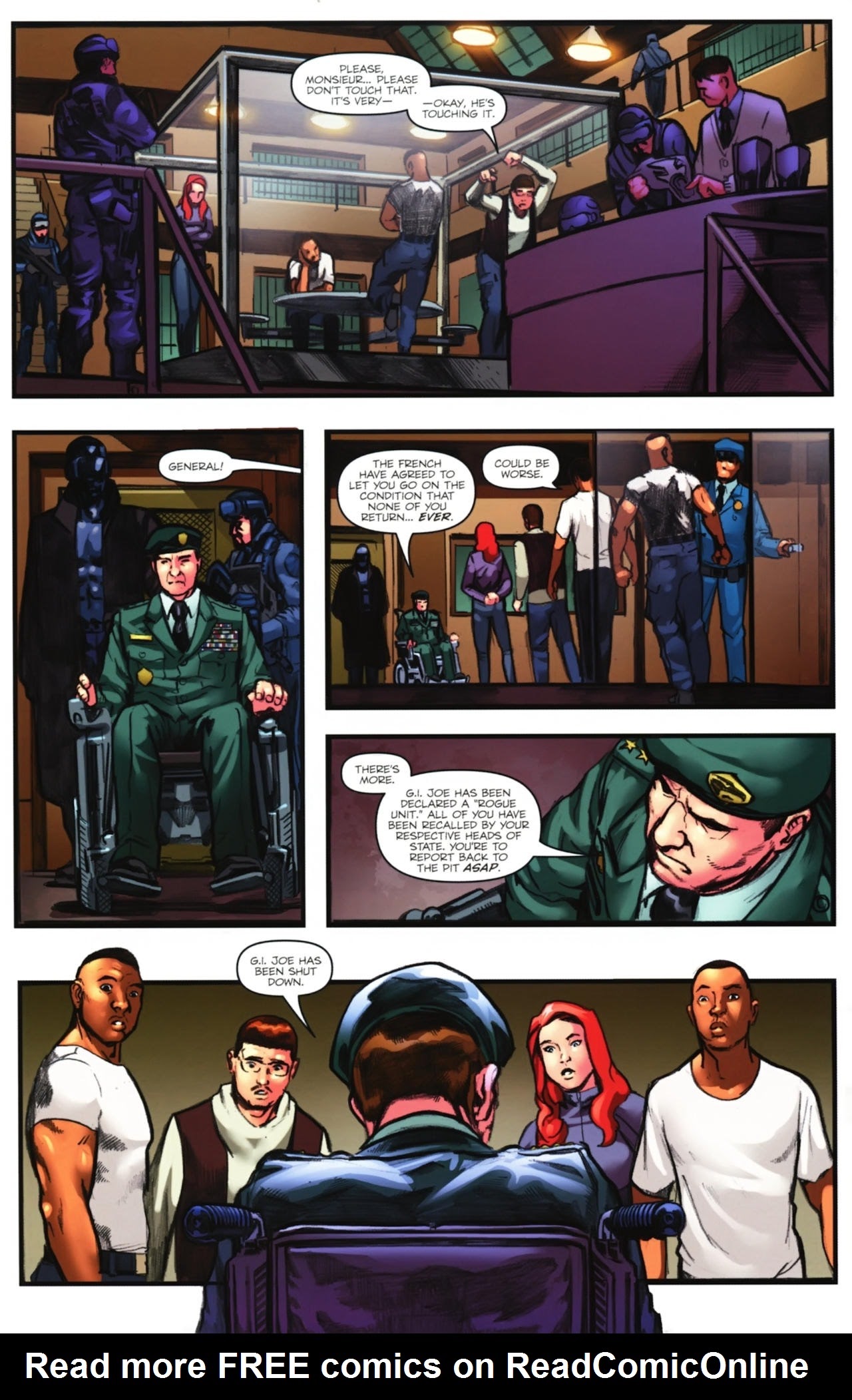 Read online G.I. Joe: Rise Of Cobra Movie Adaptation comic -  Issue #4 - 9